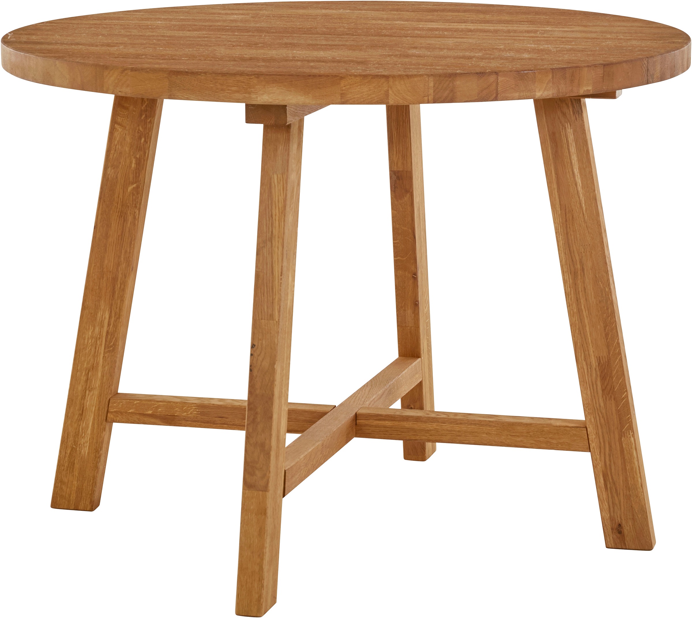 Image of Guido Maria Kretschmer Home&Living Esstisch »Barbroo«, aus massivem Eichenholz, runde Form bei Ackermann Versand Schweiz