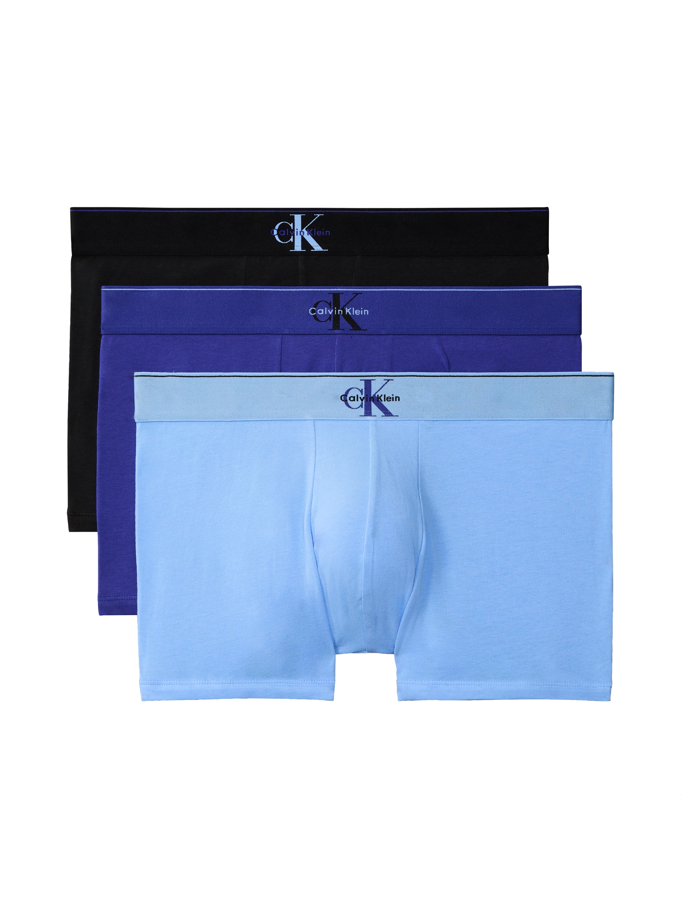 Calvin Klein Underwear Tronc »Trunk 3PK« Paquet, 3er-Pack,  Körpernahe Passform mit elastischem Bund