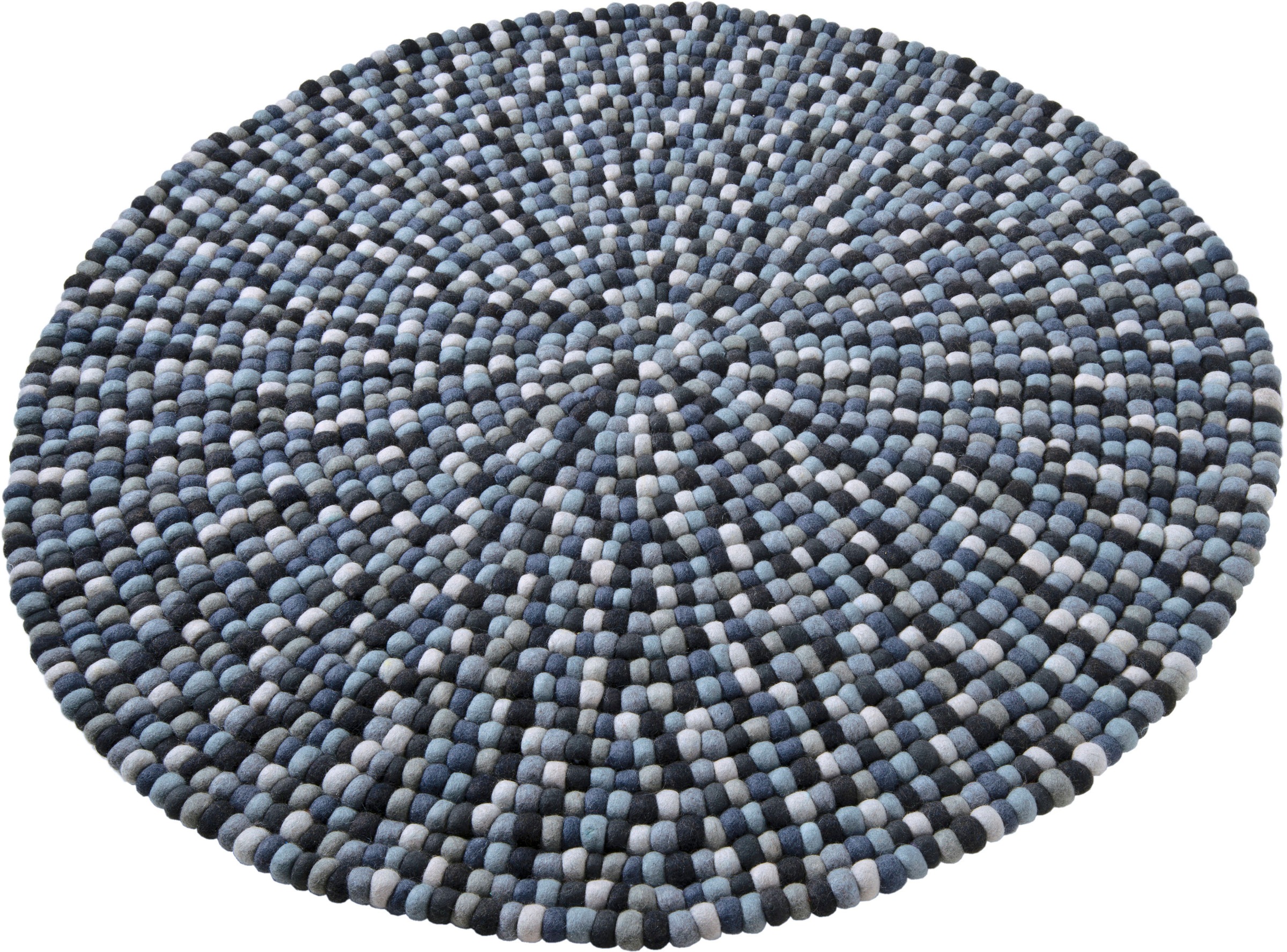 Image of andas Wollteppich »Tjegge«, rund, 23 mm Höhe bei Ackermann Versand Schweiz
