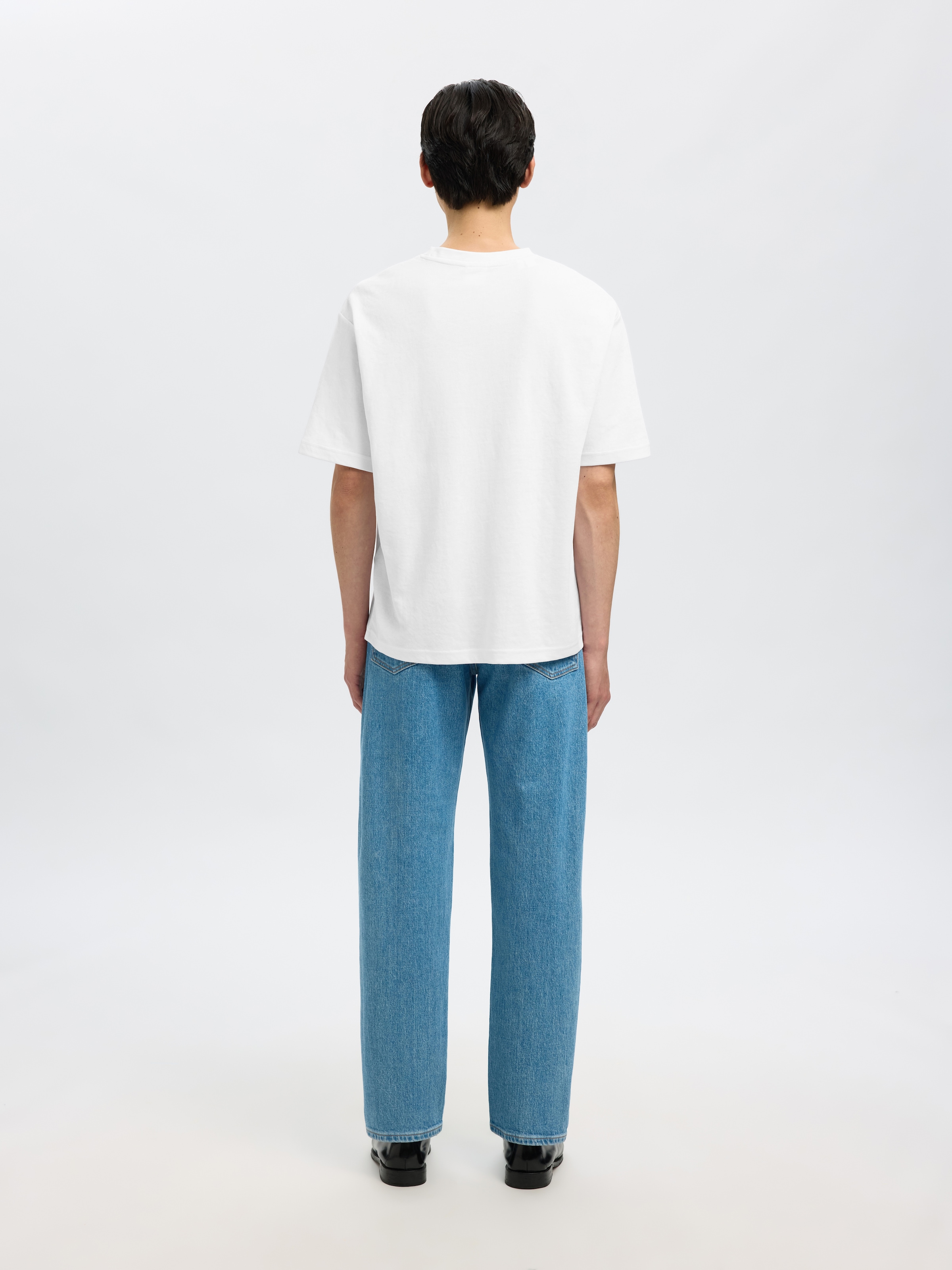 SELECTED HOMME Rundhalsshirt »SLHLOOSEOSCAR SS O-NECK TEE 3 PACK NOOS«, 3 Stk.
