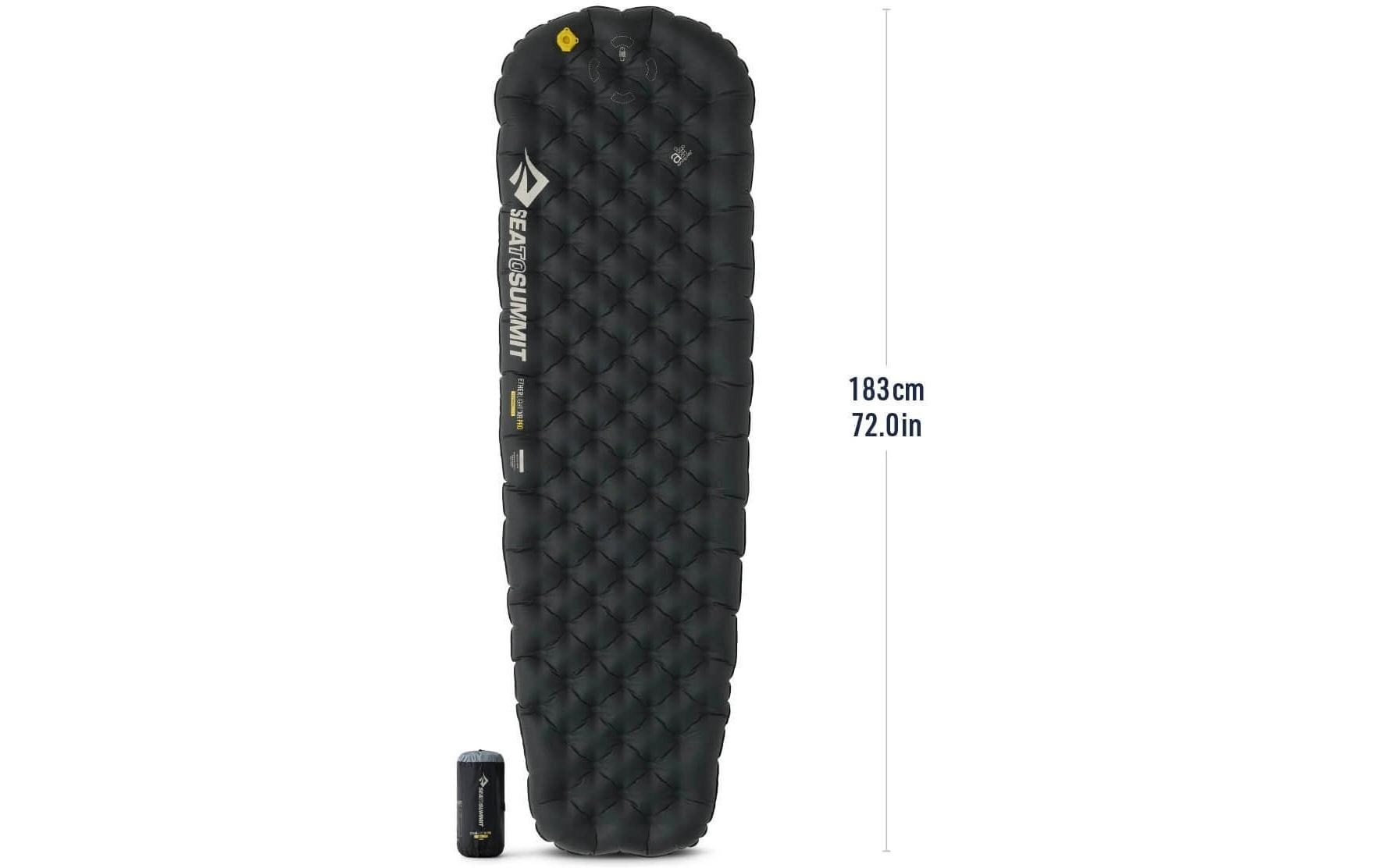 sea to summit Isomatte »Ether Light XR Pro Insulated Air Isomatte Regular«, aufblasbar