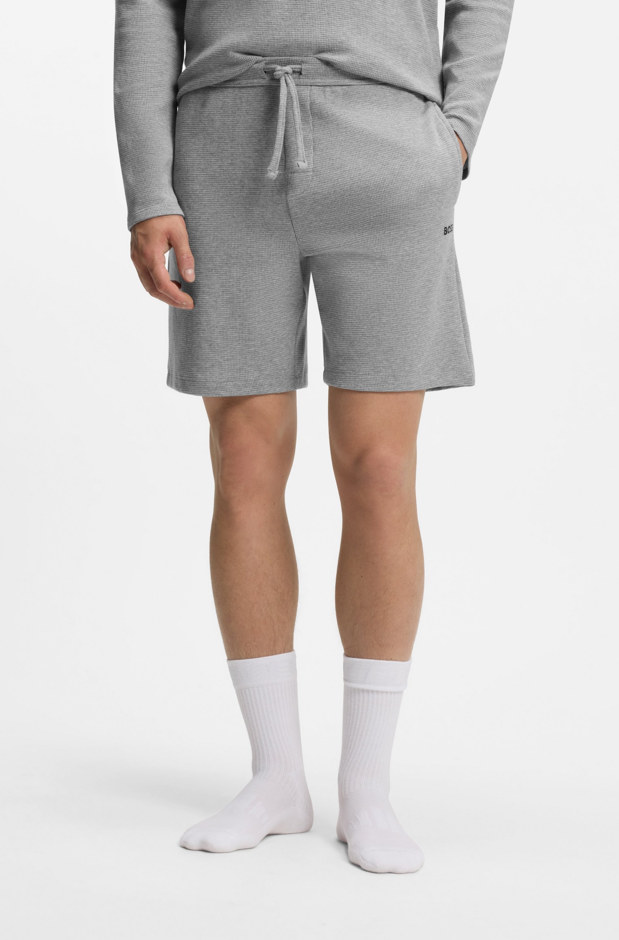 BOSS Shorts de pyjama »Waffle Shorts«