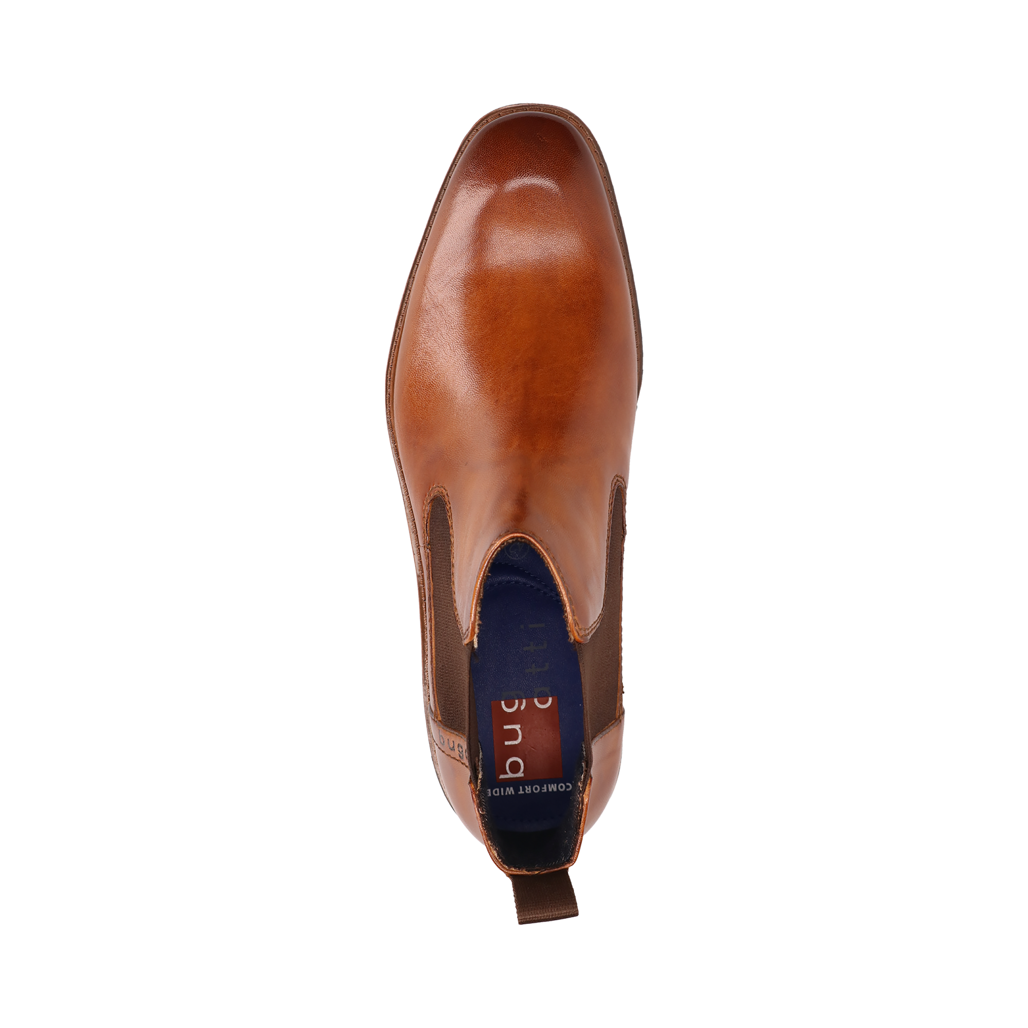 bugatti Bottines chelsea  Chaussure sans lacets, bottine, bottes de ville avec inserts stretch