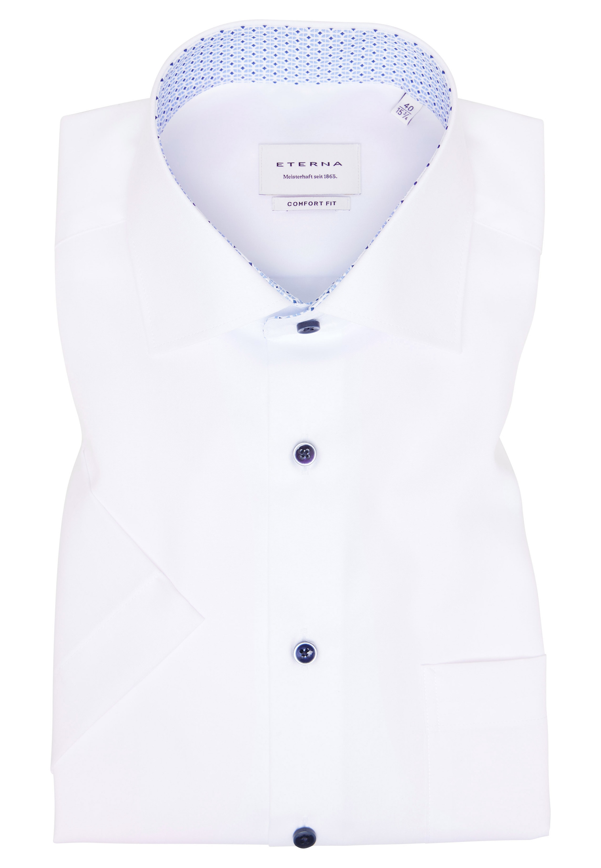 Eterna Kurzarmhemd »COMFORT FIT«, NON IRON (bügelfrei)