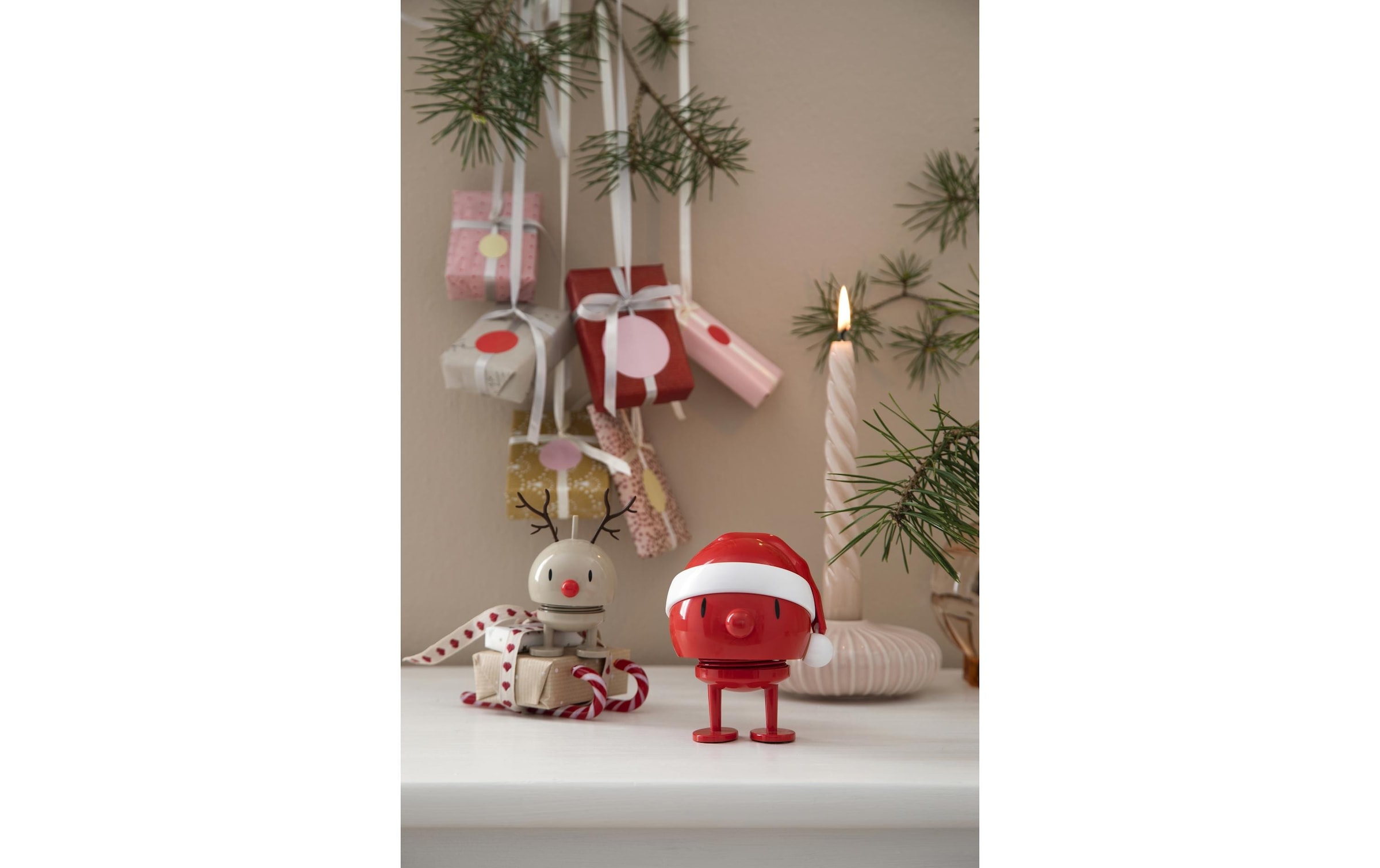 HOPTIMIST Figurine de Noël »Bumble Santa S 7,2 cm«