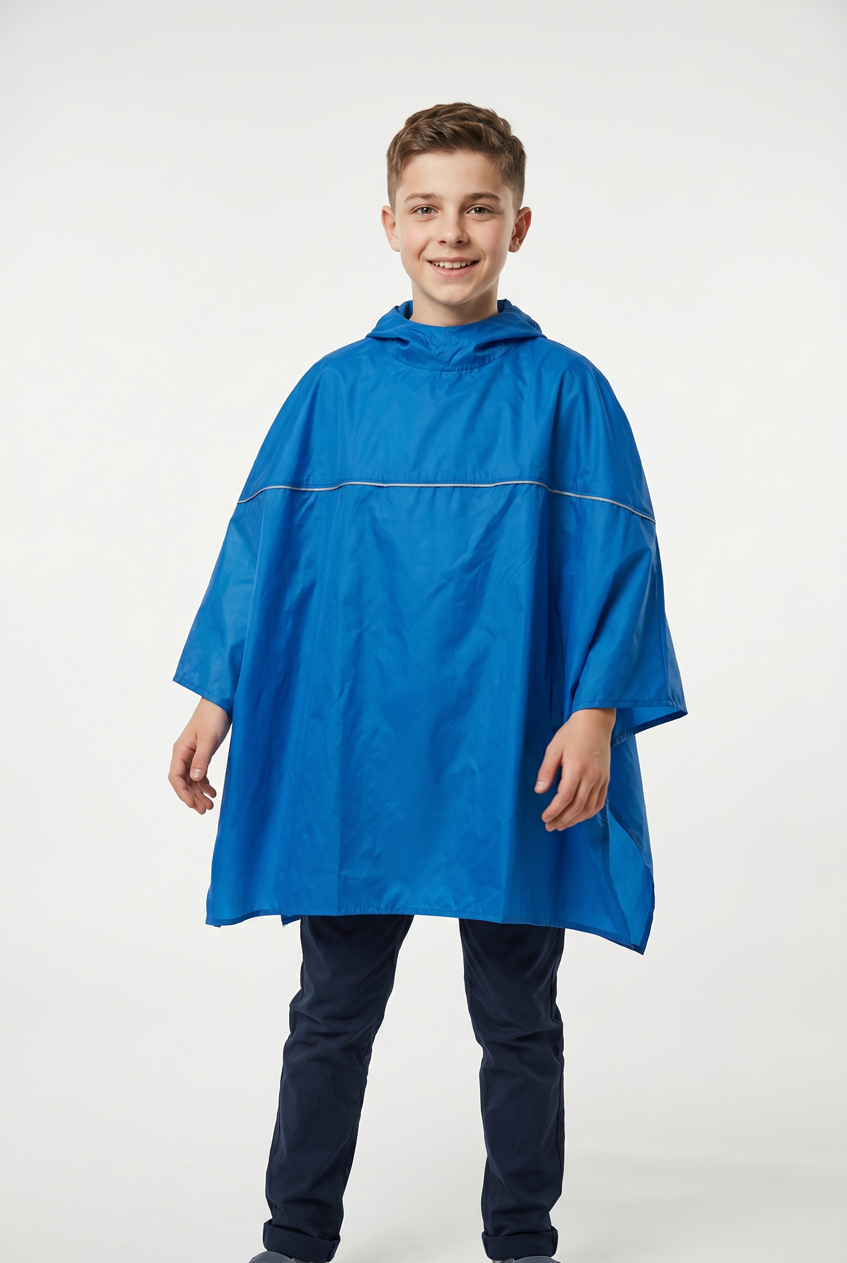VAUDE Poncho de pluie avec éléments réfléchissants, en polyamide, imperméable