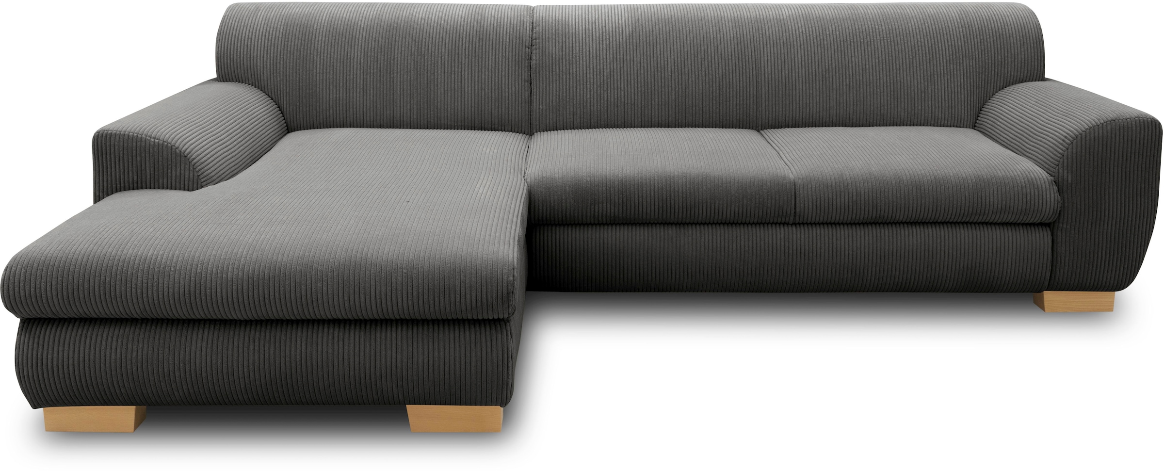 Image of Home affaire Ecksofa "Nika zeitlos und elegant, L-Form" wahlweise mit Bettfunktion, auch in Cord