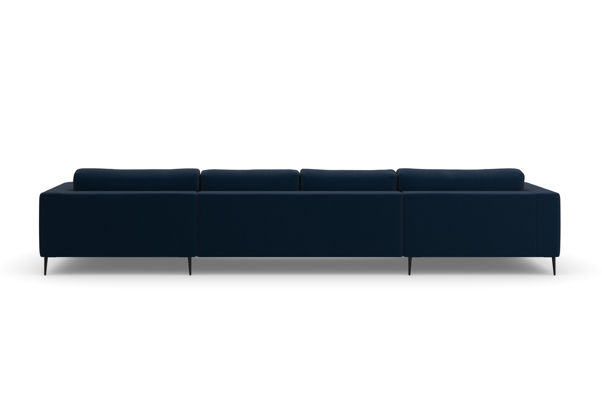 DOMO collection Wohnlandschaft »Modica U-Form«, XXL, in moderner Optik mit, 2 grosszügigen Recamieren, auch in Cord