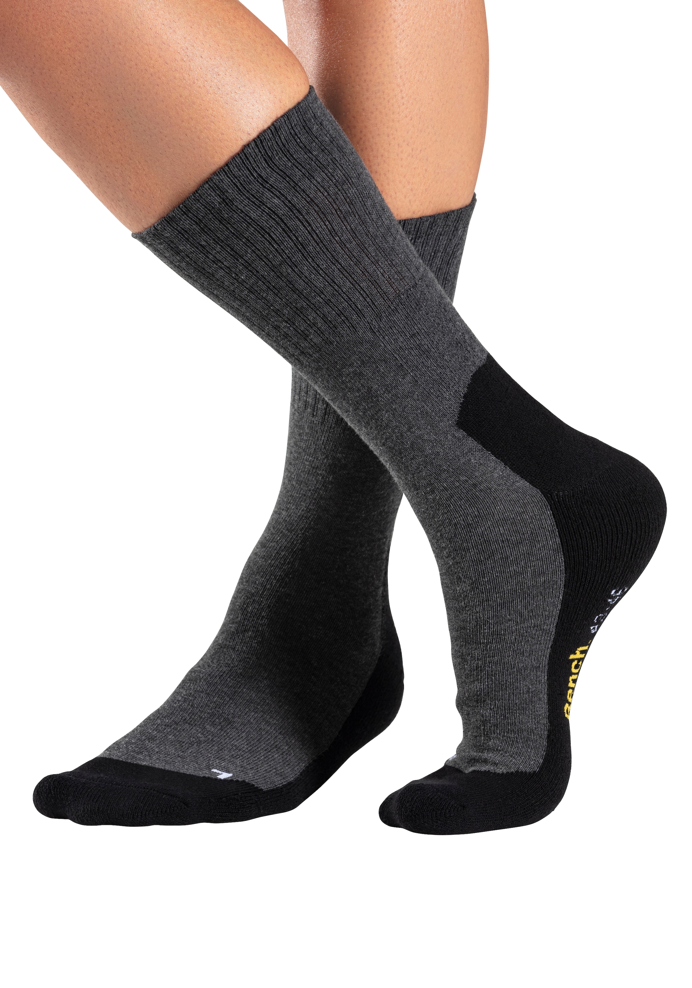 Bench. Tennissocken, (Packung, 4 Paar), mit Fussfrottee