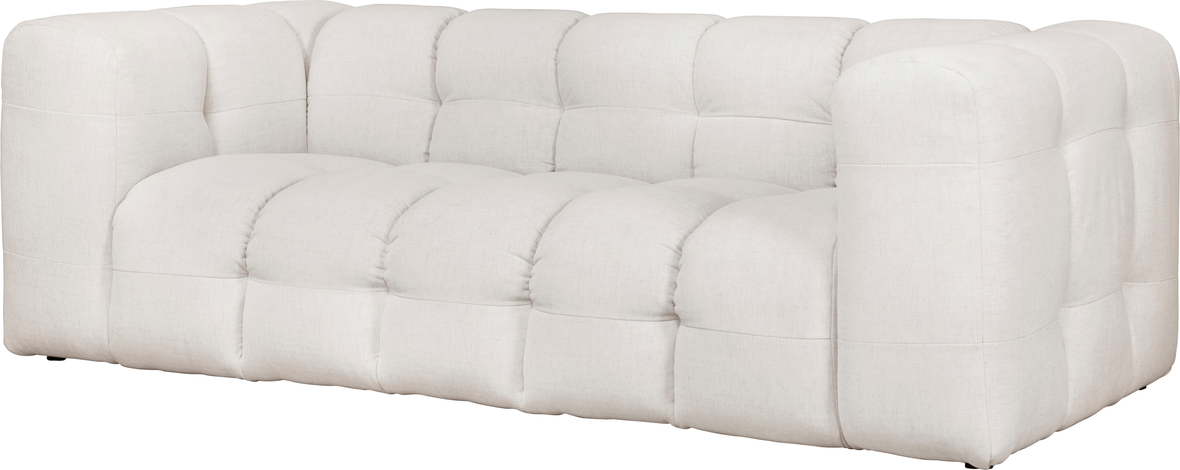 LeGer Home by Lena Gercke 3-Sitzer »TALISHA Designersofa, moderne Steppung, Masse B/T/H: 229/110/75 cm«, aufwendig gepolstert, hoher Sitzkomfort