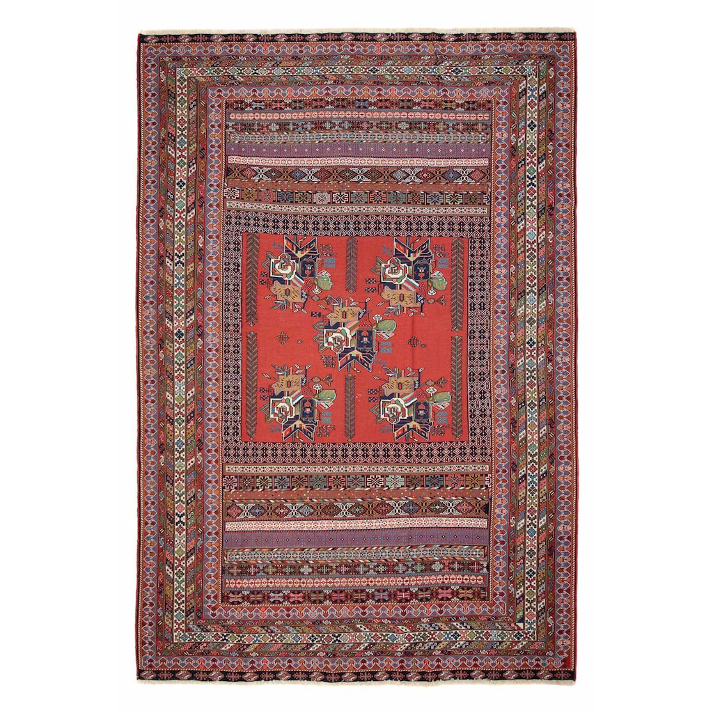 morgenland Orientteppich »Perser - Nomadic - 294 x 194 cm - dunkelrot«, rechteckig