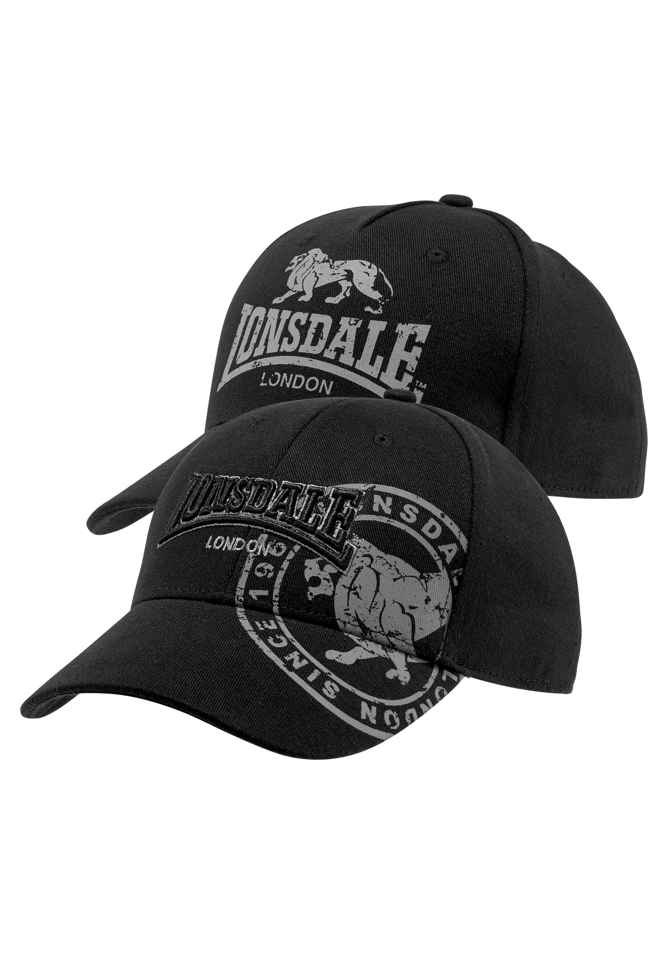 Image of Lonsdale Baseball Cap "LEISTON" 2 Stk.