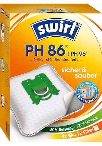 Staubsaugerbeutel »Swirl® PH 86/96 Staubsaugerbeutel für Philips«, (Packung)