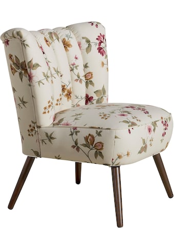 Max Winzer® Sessel »Aspen«, im Retrostil, mit Blumenmuster kaufen