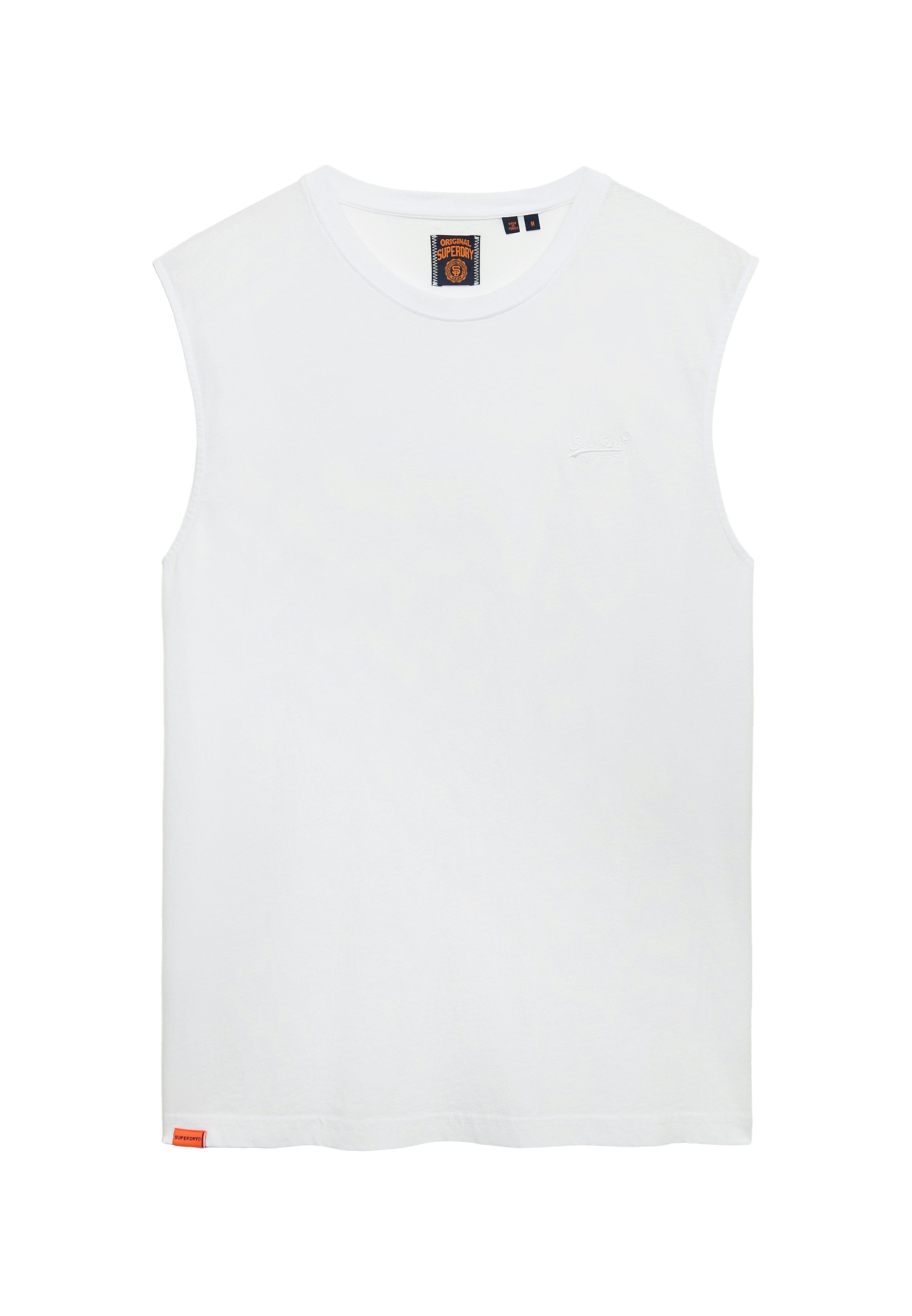 Superdry Débardeur »ESSENTIAL LOGO TANK UB« à coupe décontractée, en coton et jersey simple