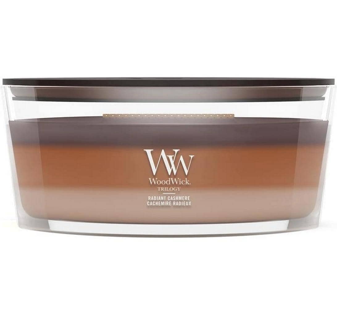 Woodwick Duftkerze »Radiant Cashmere Trilogy Ellipse«