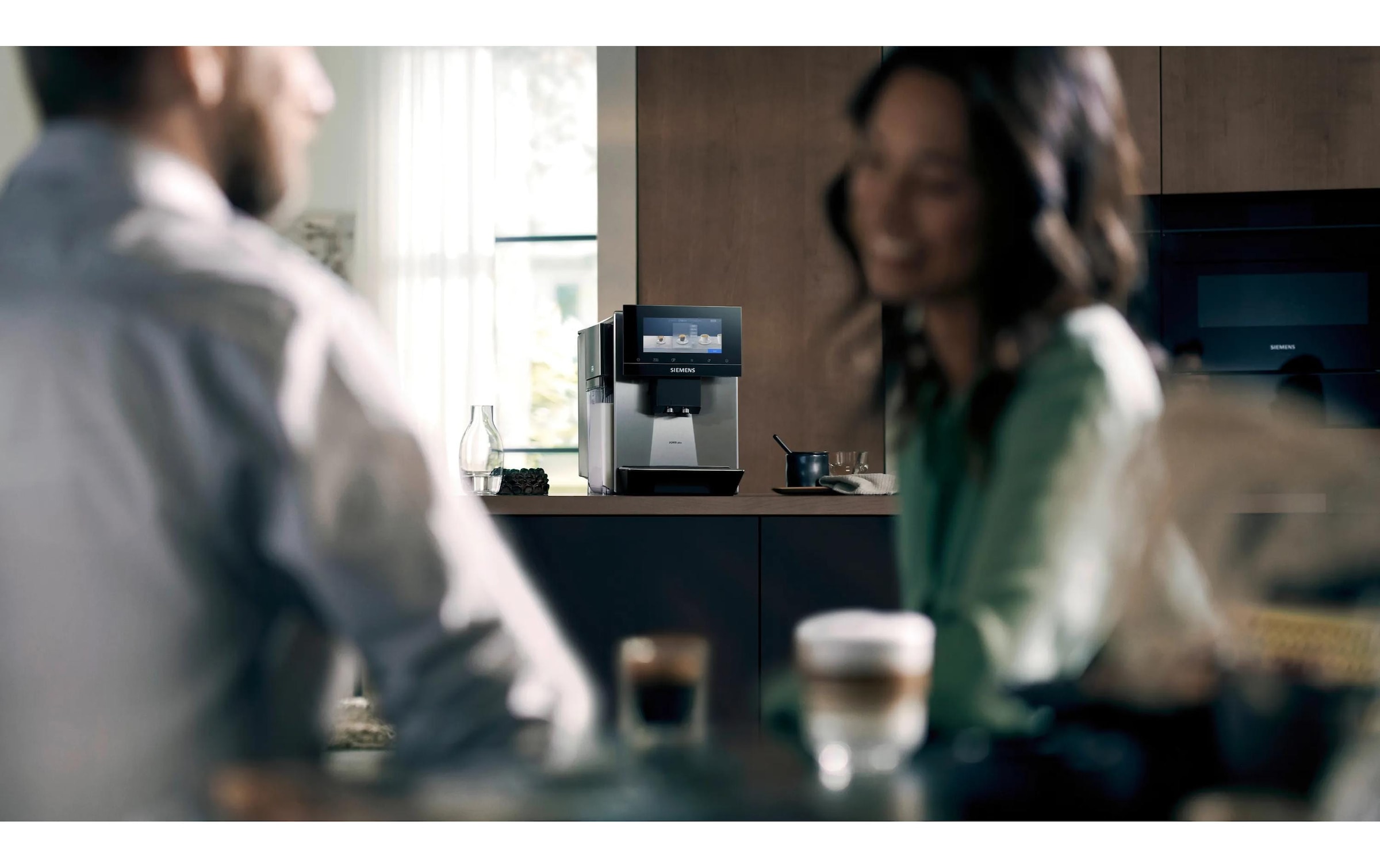 SIEMENS Kaffeevollautomat »EQ900 plus TQ903DZ3 Edelstahl«