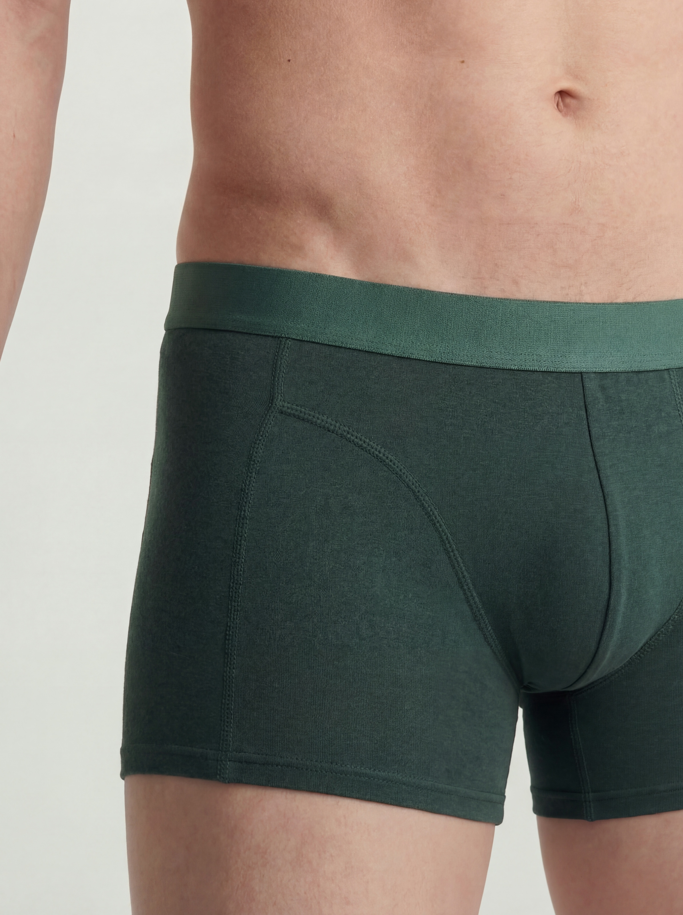 Jack & Jones Tronc »JACCOMO SOLID BAMBOO TRUNKS 3 PACK SN« Paquet, 3 cuis mélange de viscose, taille élastique