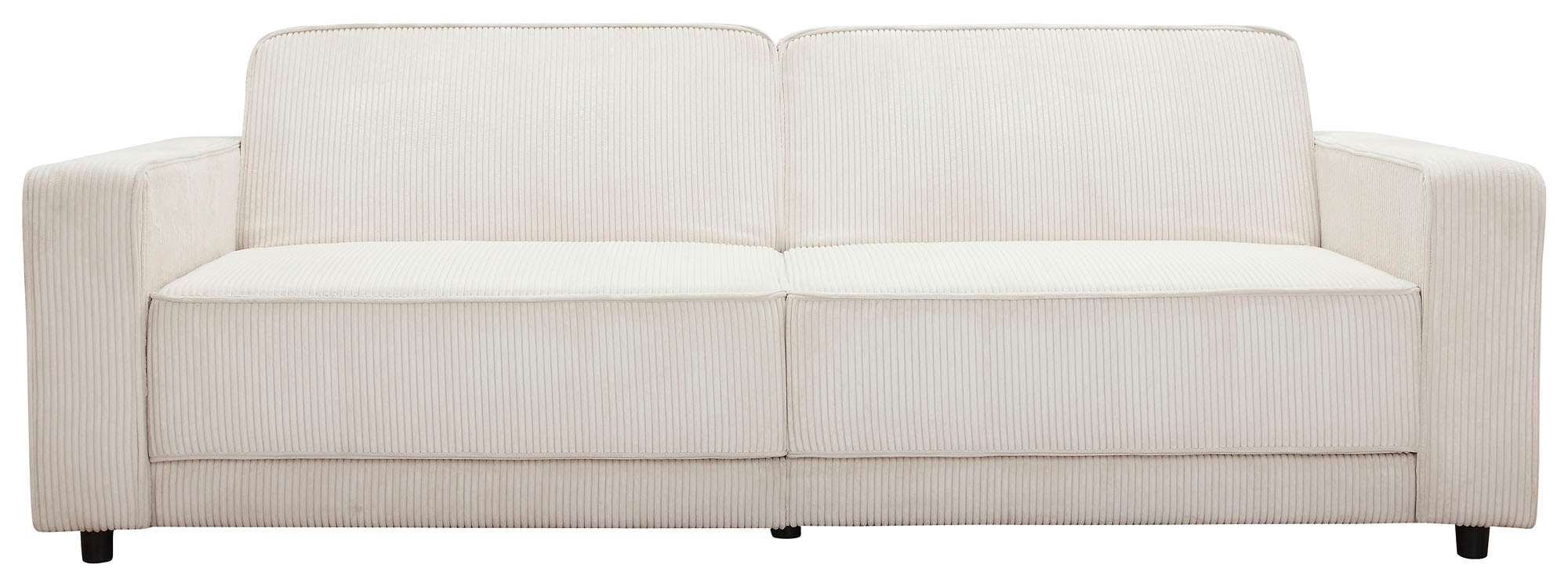 Dorel Home 3-Sitzer »Allie Schlafsofa 225 cm«, Bett-Funktion (108/190cm), trendiger Cord o. pflegeleichter Velours