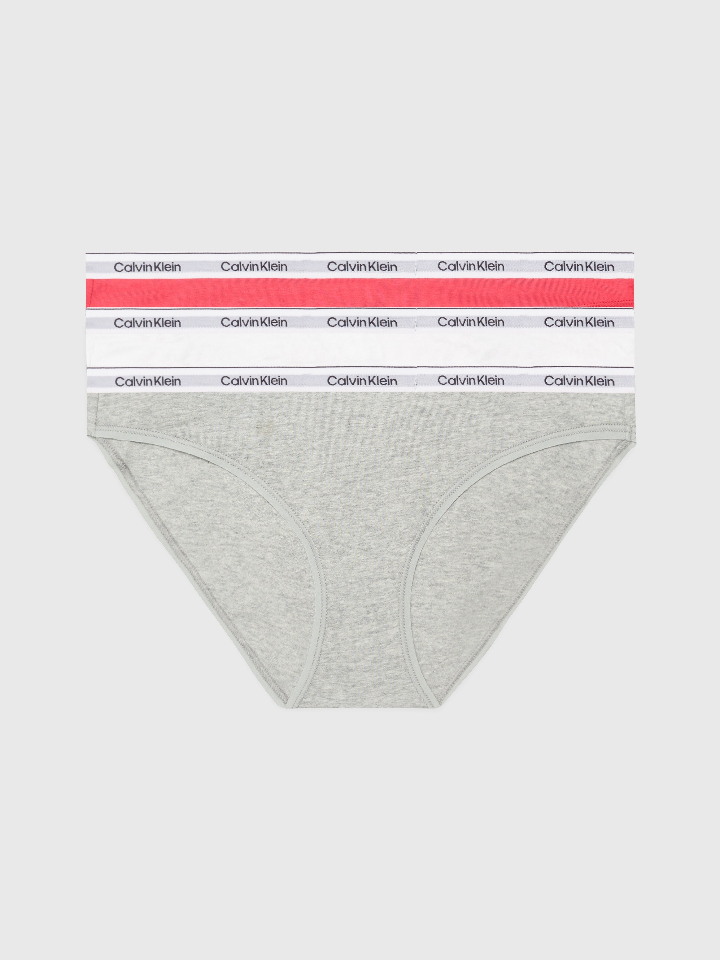 Bikinislip »3 PACK BIKINI (LOW-RISE)«, (Packung, 3 St., 3er-Pack), mit Logobund