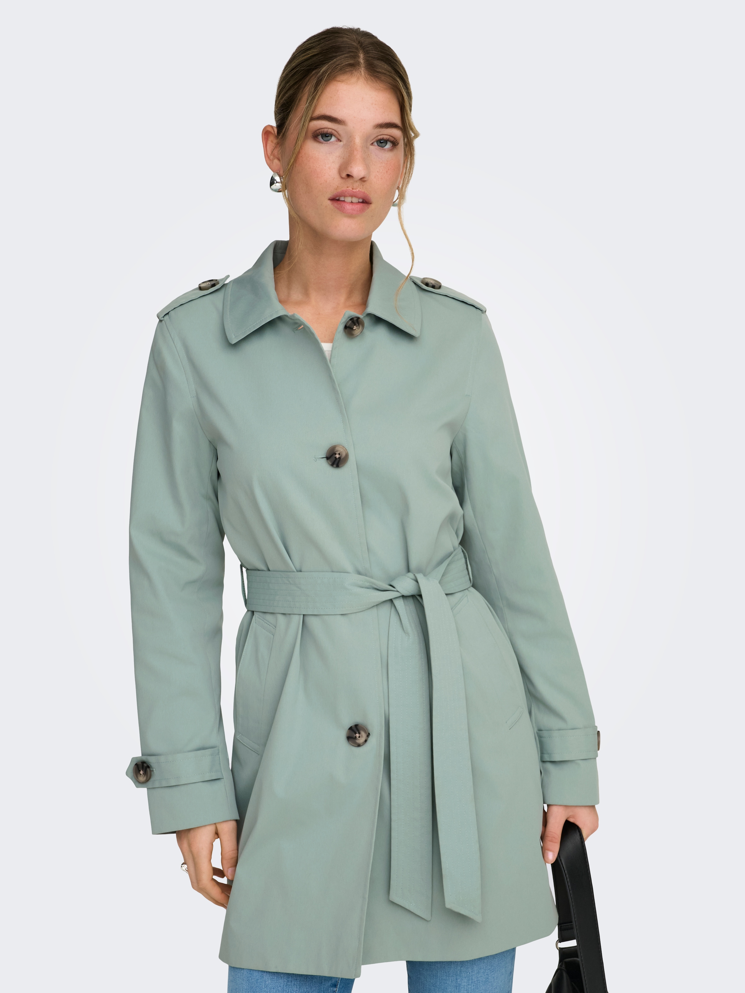 ONLY Trench-coat »ONLDISA LIFE SB TRENCHCOAT CC OTW« coupe classique