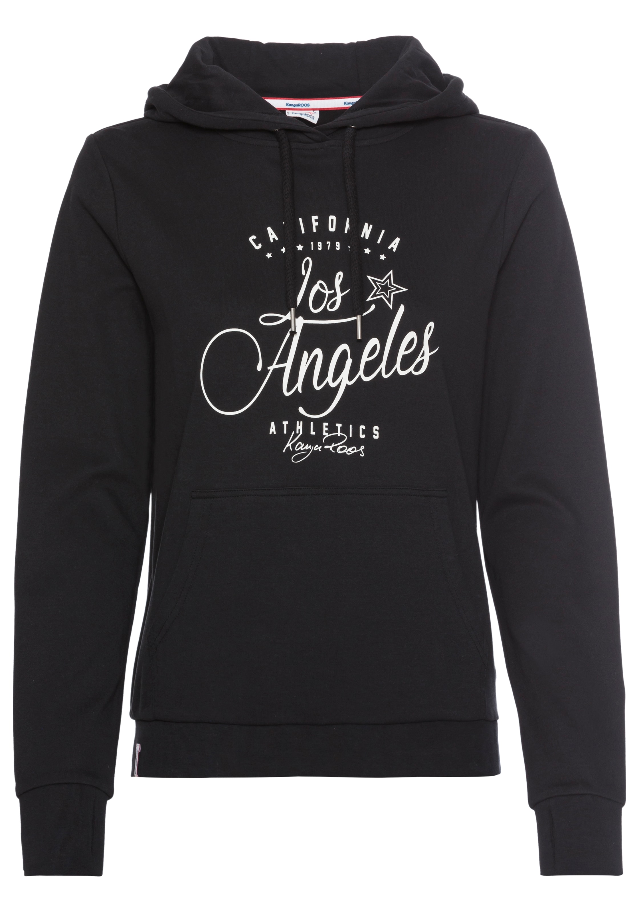 KangaROOS Kapuzensweatshirt, mit Placement-Print