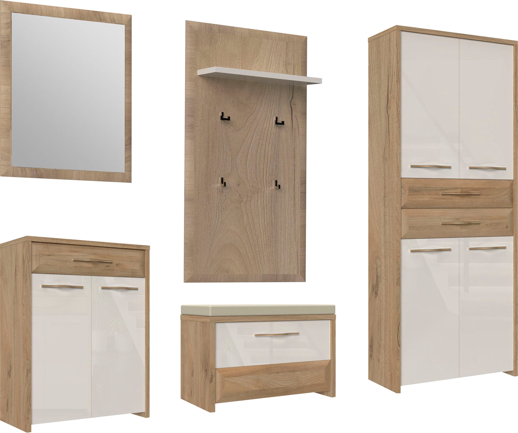 GOODproduct Ensemble de vestiaires »Gala« Ensemble, 5 cuis tlg.