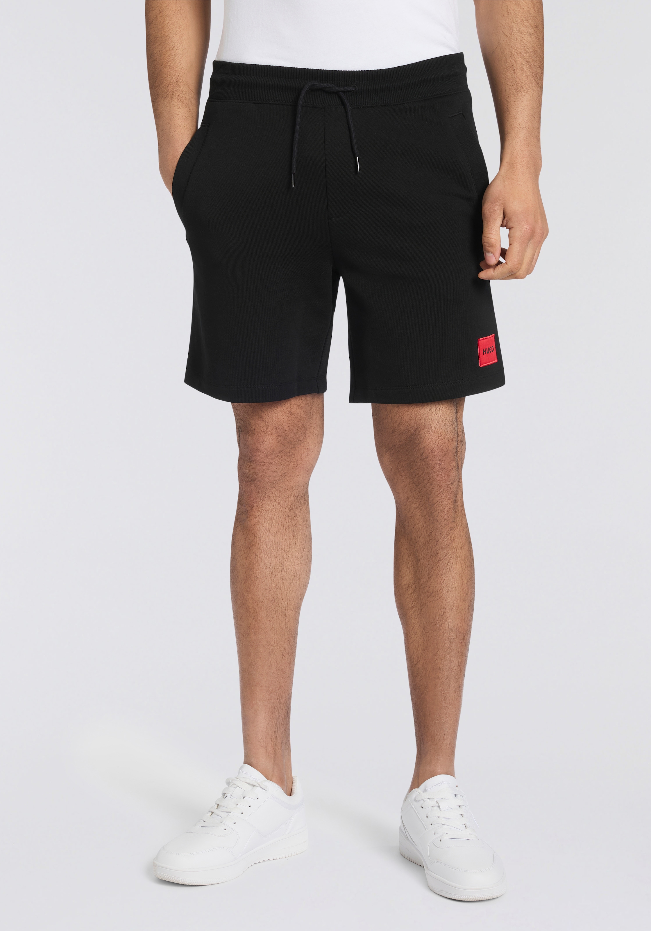 HUGO Sweatshorts »Diz«  Regular Fit, elastischer Bund mit Kordel, HUGO Red Weblabel