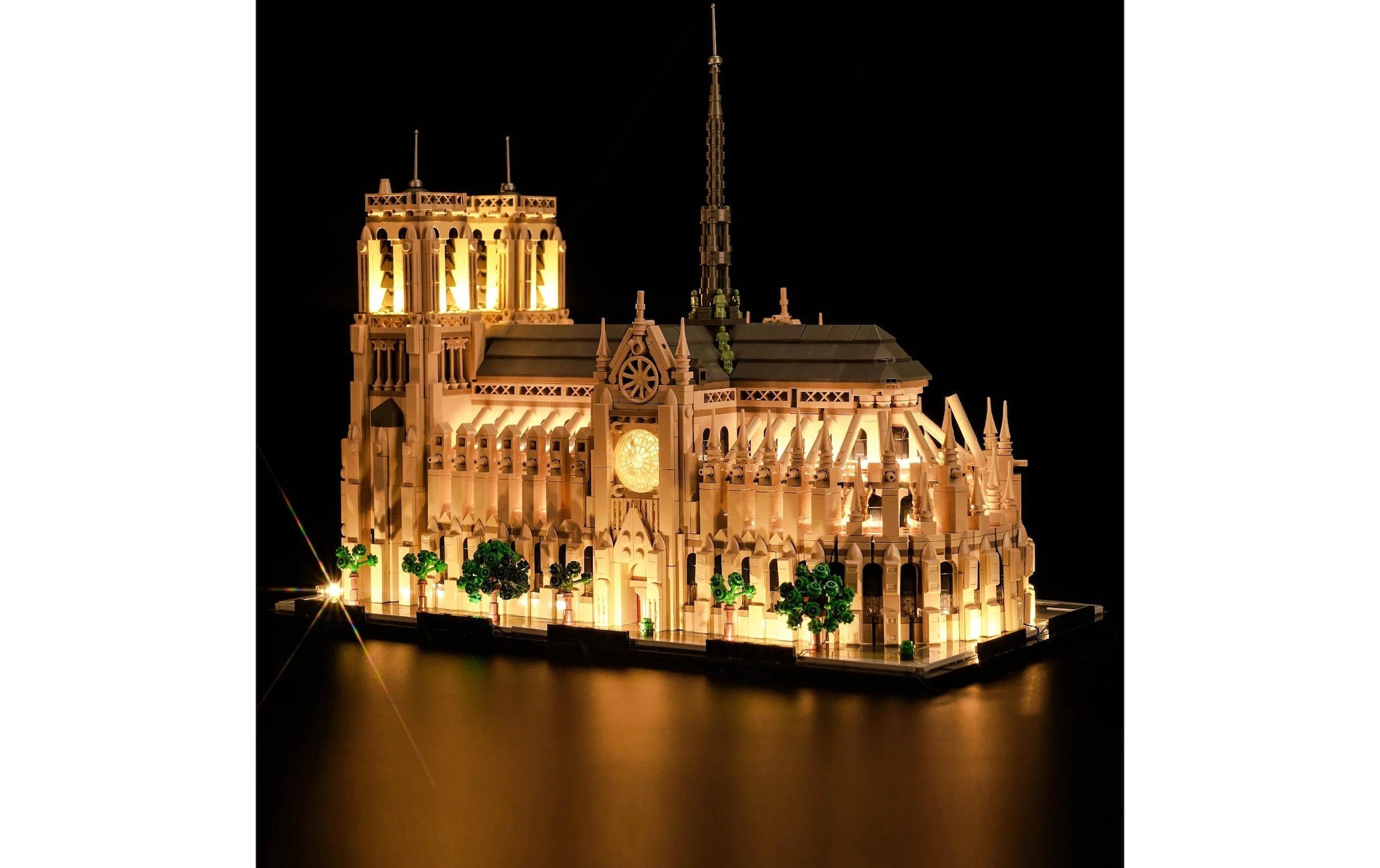   Jeu de construction en pierre »BrickBling LED-Licht-Set für LEGO® Notre-Dame de Paris -21061«