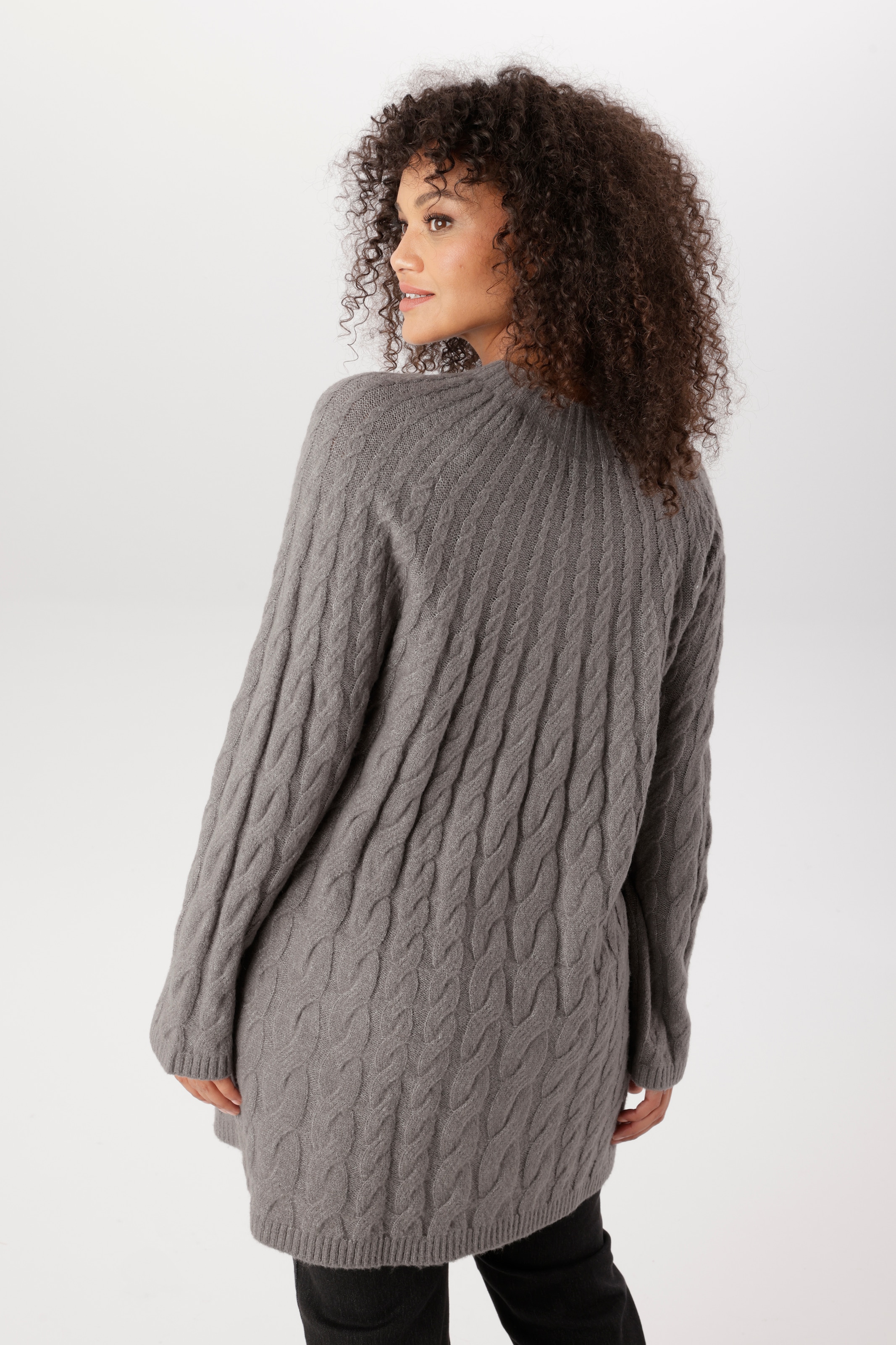Aniston PLUS Pull en tricot avec motif torsadé noble - NOUVELLE COLLECTION
