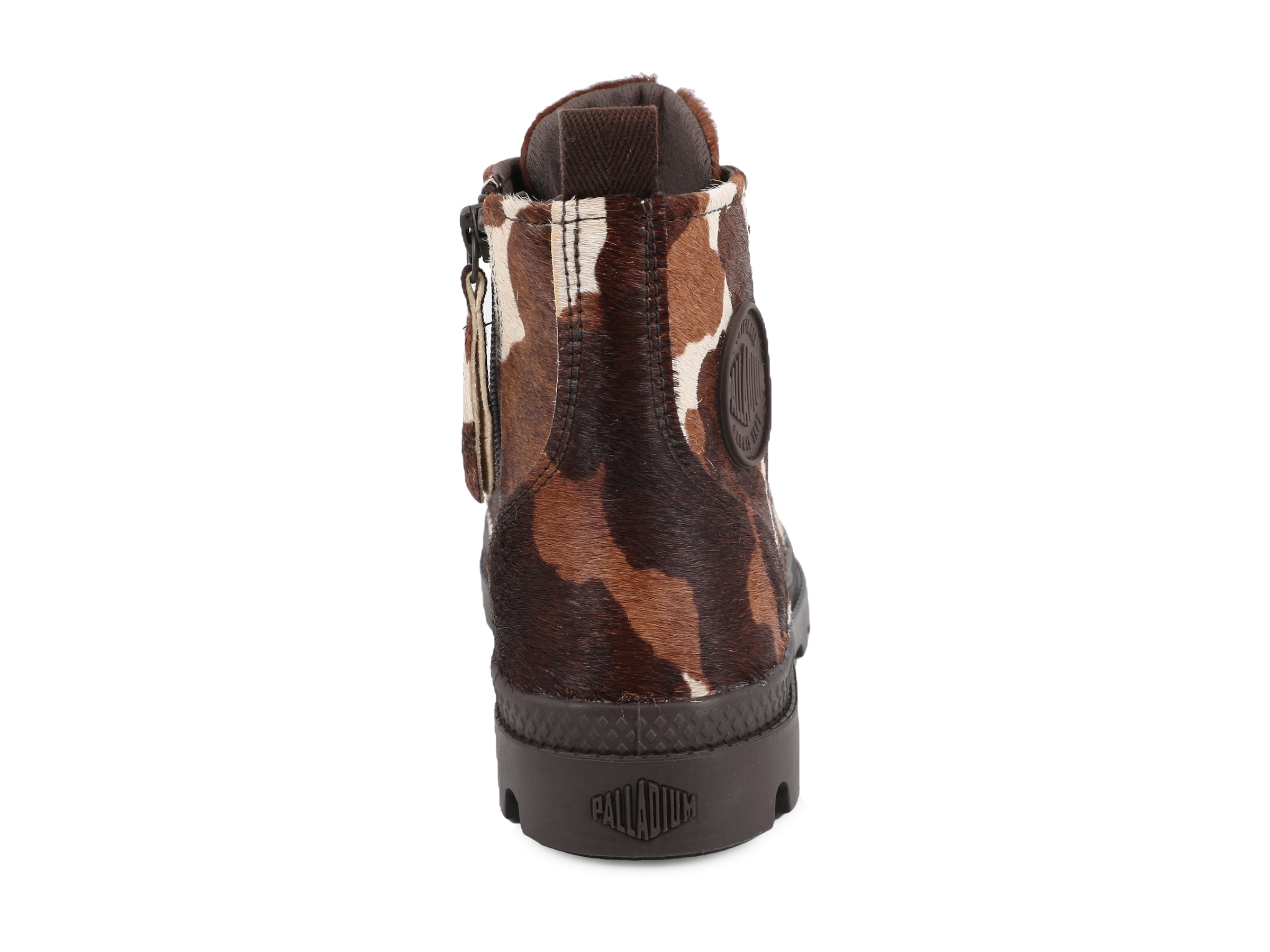 Palladium Bottines à lacets »PAMPA HI ZIP PONY«  Obermaterial in Ponyfell-Optik