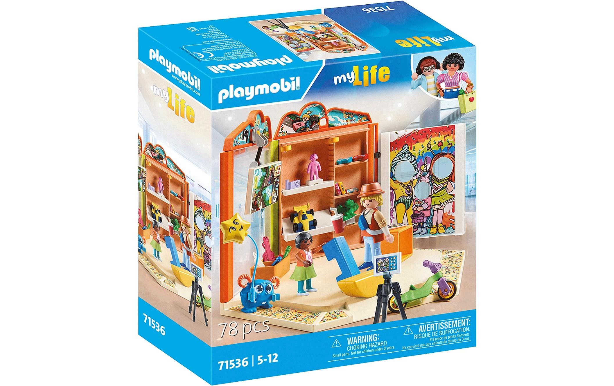 Image of Playmobil Spielbausteine "My Life Spielwarenladen 71536"