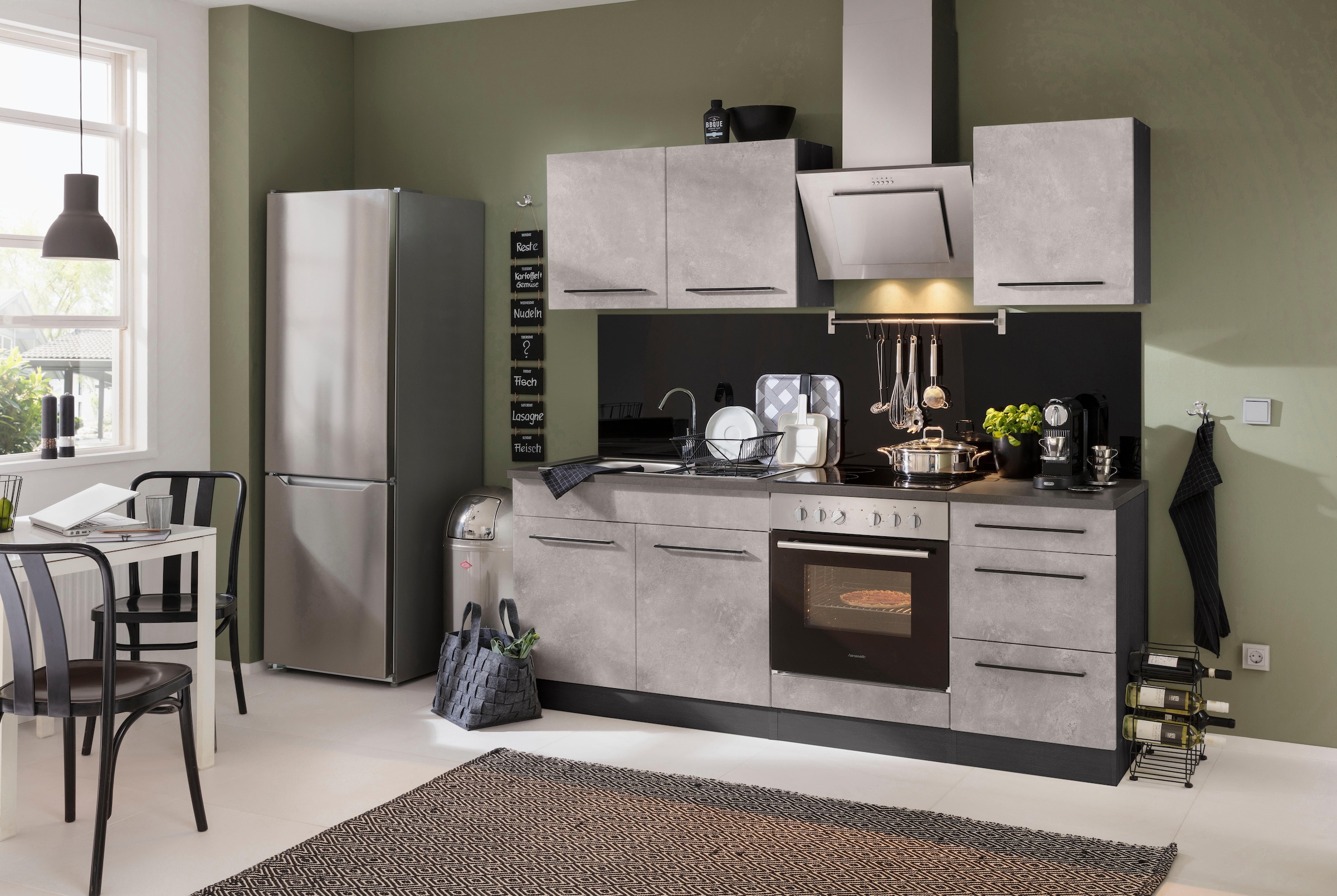 KOCHSTATION Armoire encastrée pour cuisinière »KS-Tulsa« 60 cm breit, für Einbau-Herdset