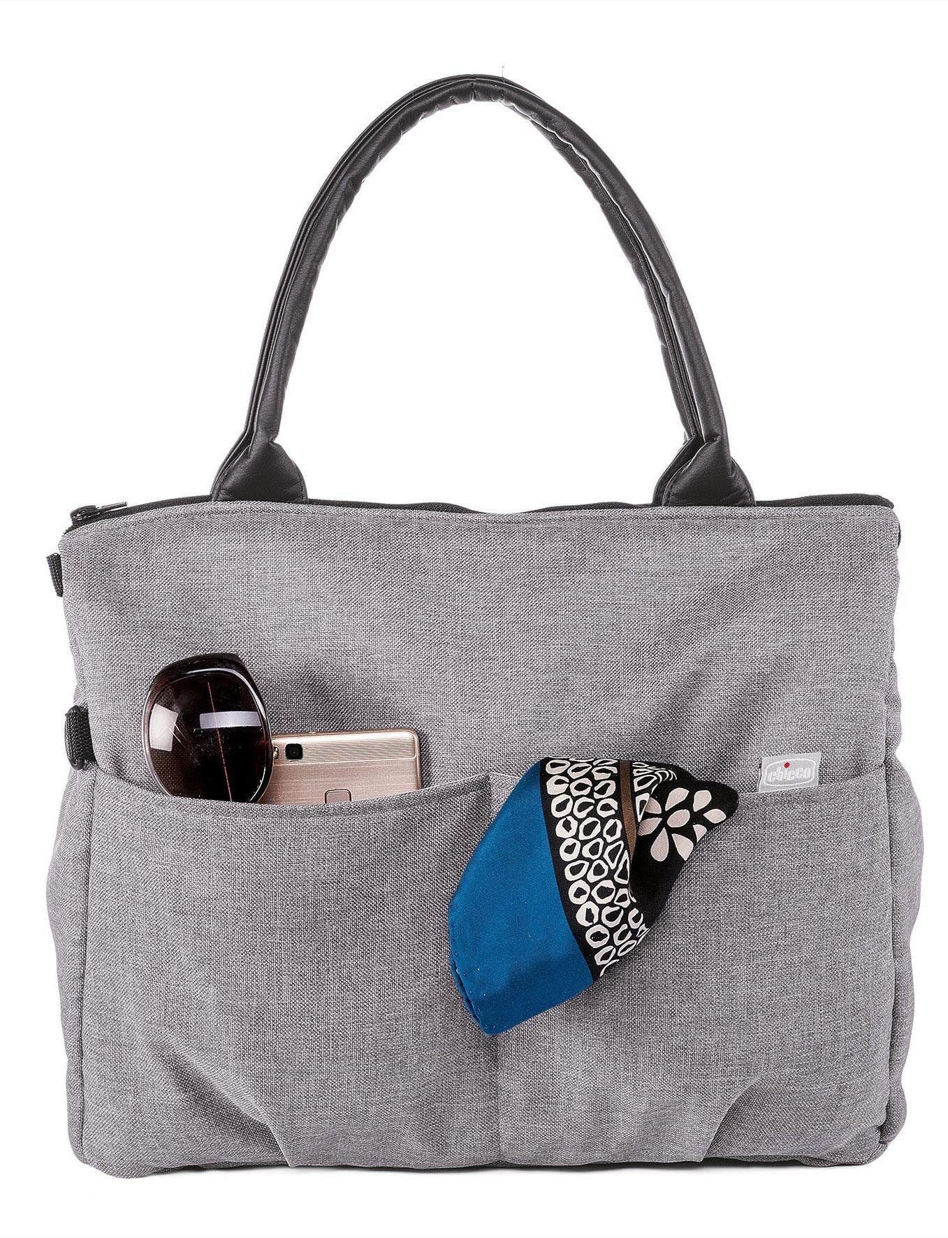 ♕ Chicco Wickeltasche »Organizer Bag, auf Rucksackfunktion und Cool Grey«, mit Wickelunterlage versandkostenfrei