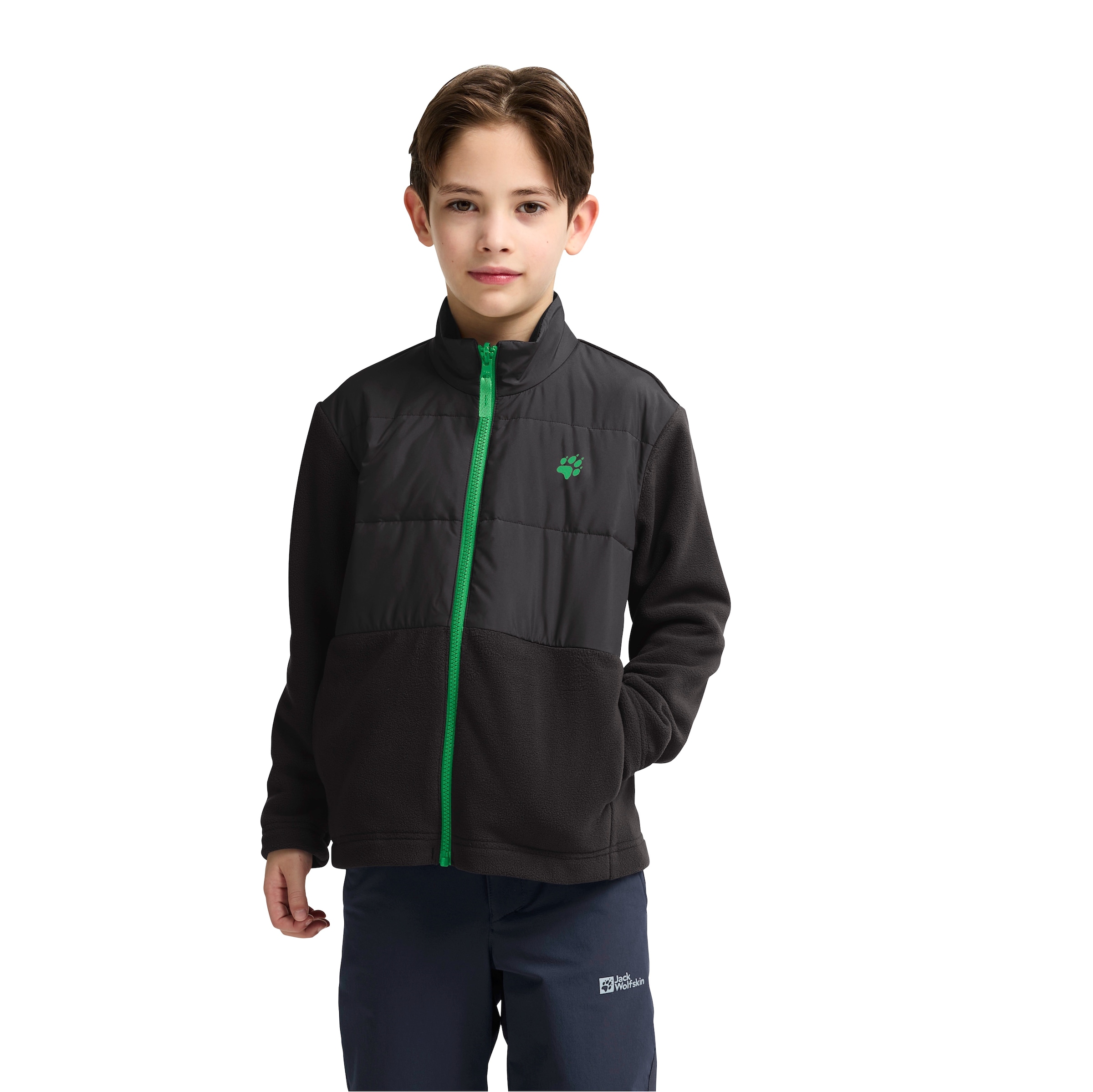 Jack Wolfskin 3-in-1-Funktionsjacke »HYBRID 3IN1 JACKET K«, 3in1, wasserdicht, Übergangsjacke