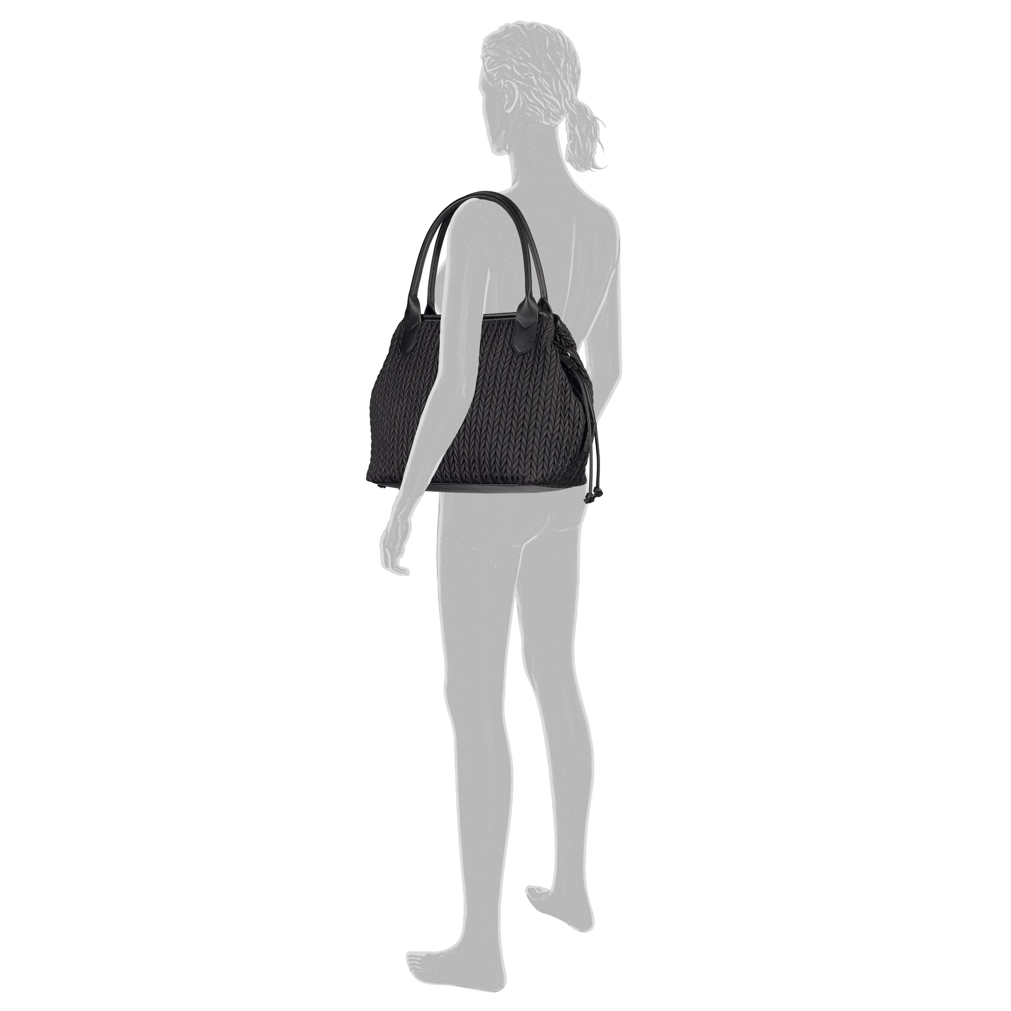 Gabor Shopper "Granada Quilt" Damen Schultertasche mit doppeltem Tragegriff