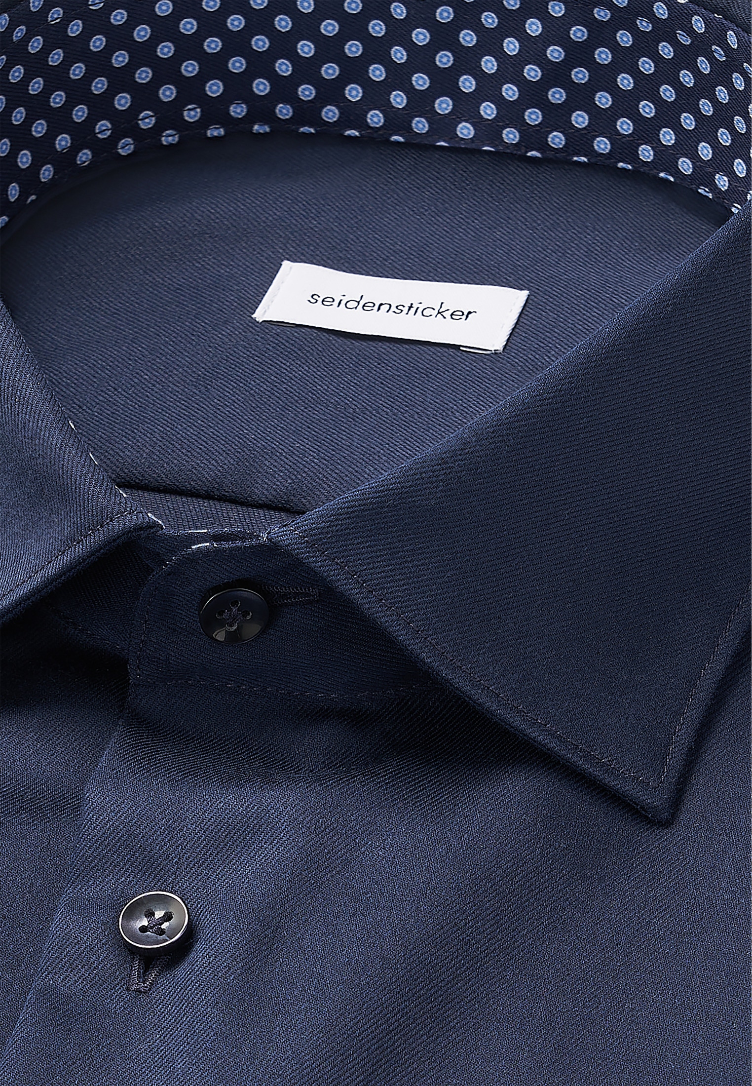 seidensticker Chemise d'affaires »Schwarze Rose«, Slim 1/1 Kentkragen Uni
