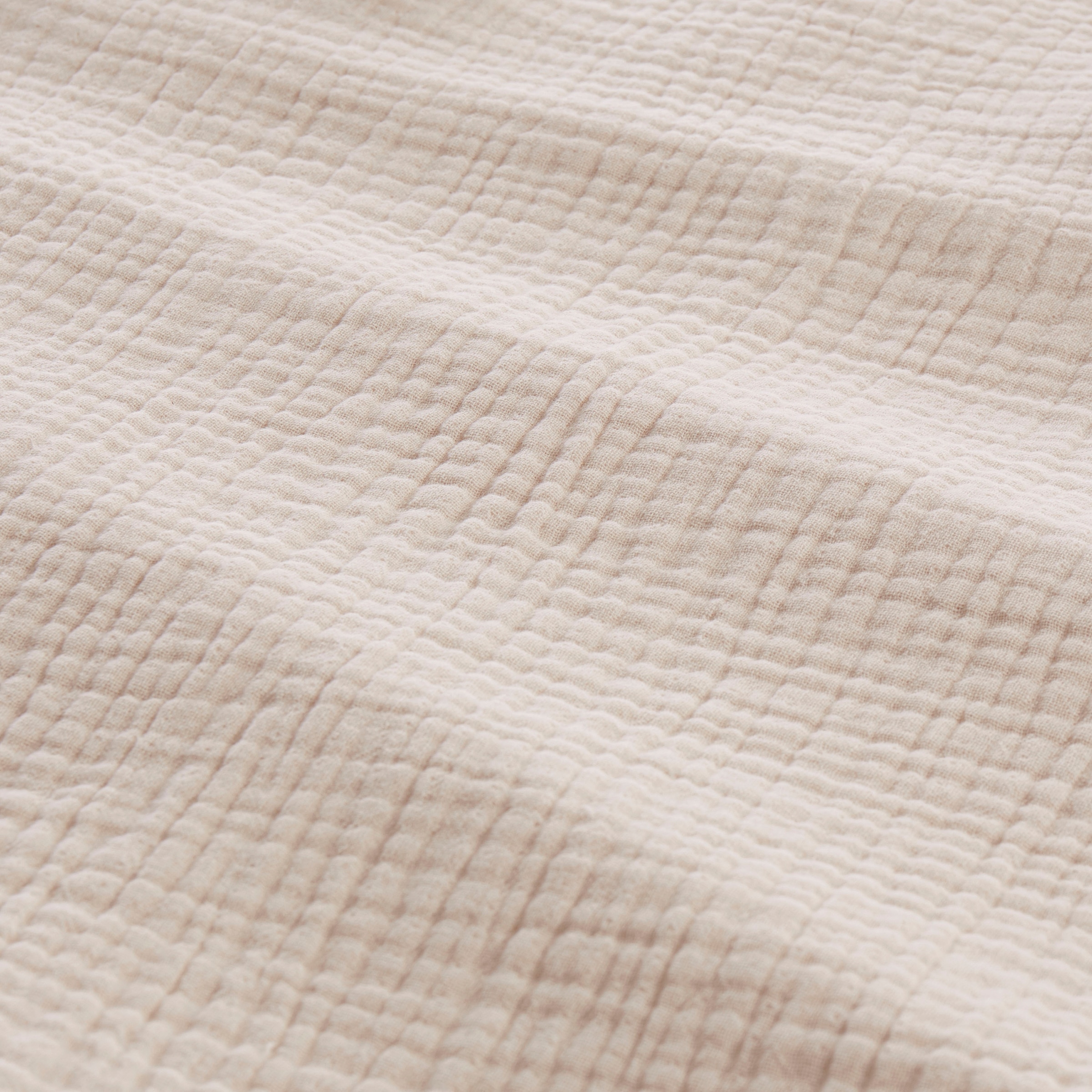 andas Bettwäsche »Svensby in Gr. 135x200 oder 155x220 cm«, (2 tlg.), Bettwäsche aus Baumwolle in Musselin-Qualität, unifarbene Bettwäsche