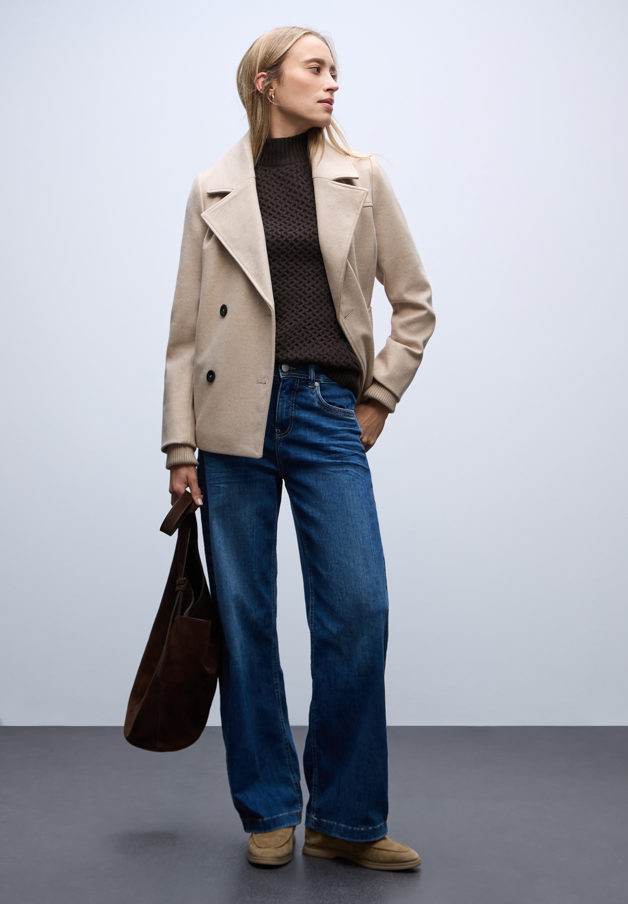 STREET ONE Pull à col montant
