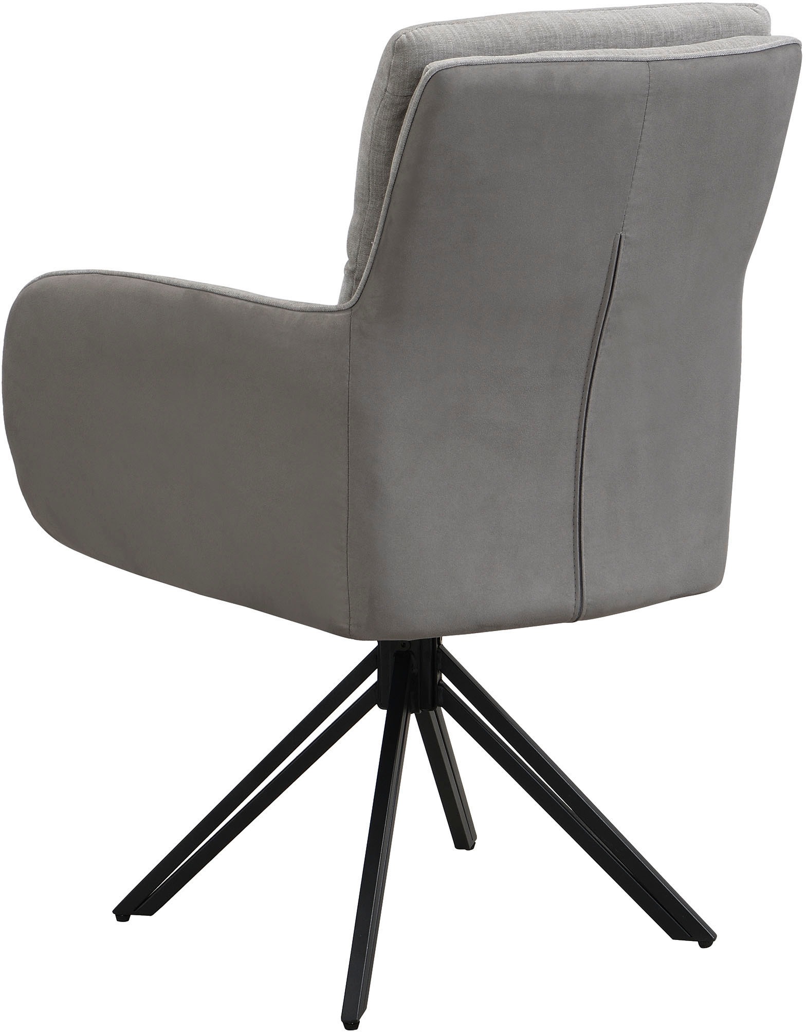 byLIVING Chaise de salle à manger »Tino« (Ensemble) 2 cuisPivotant à 360 degrés avec rembourrage à ressorts, housses de qualité