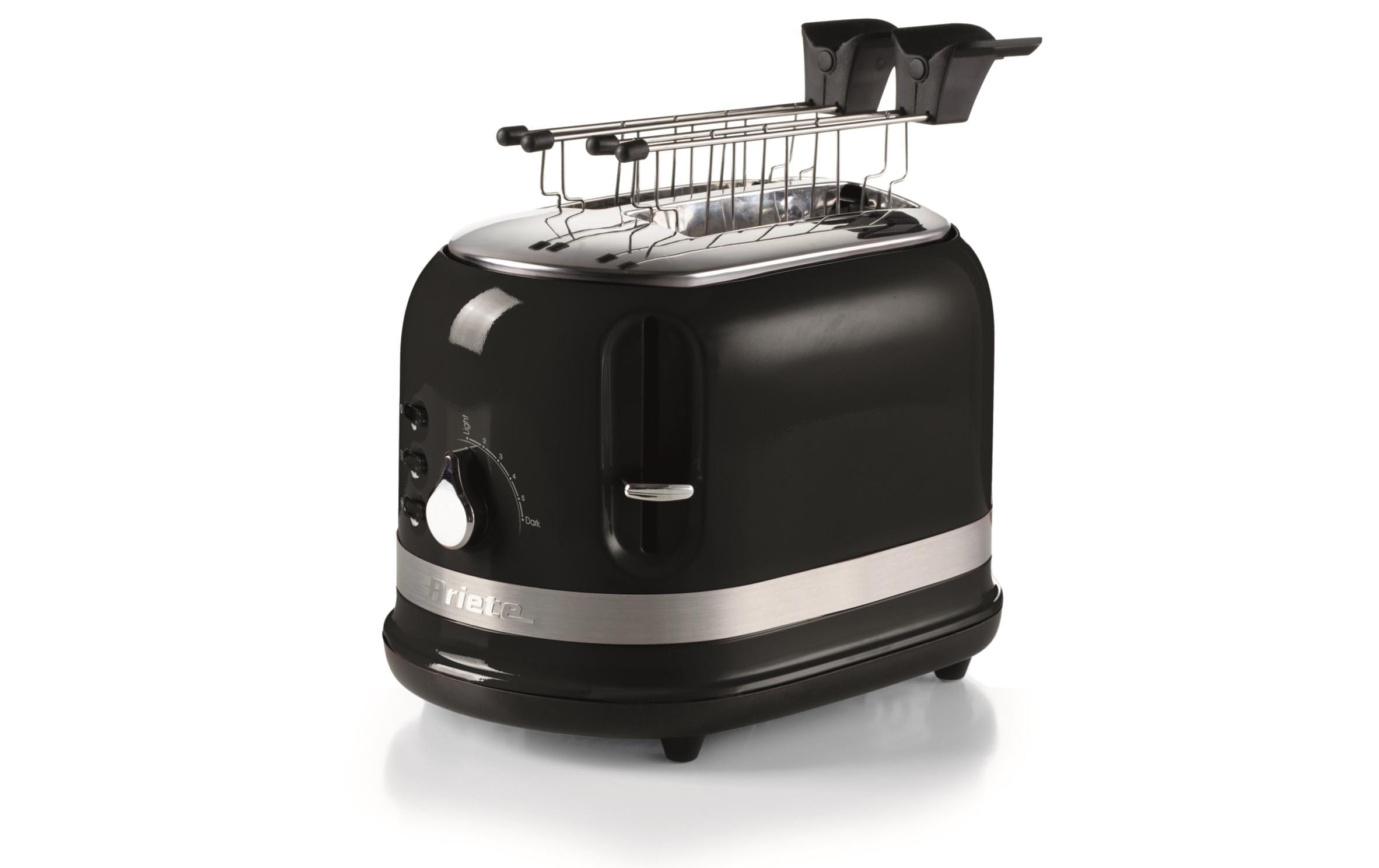 Ariete Toaster »Toaster Vintage ARI-149-MOD-BK«, für 2 Scheiben, 815 W