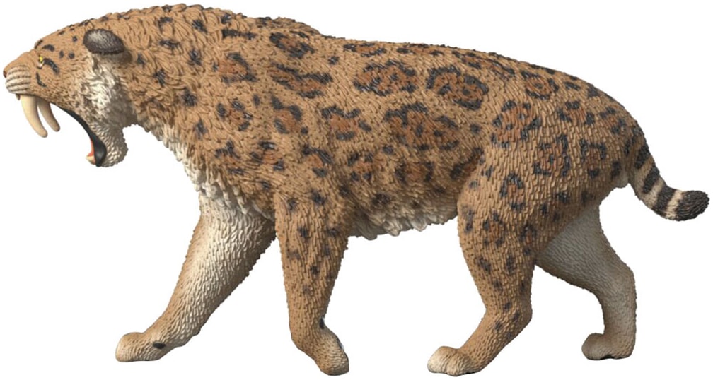 Schleich® Personnage de jeu »DINOSAURS, Säbelzahntiger (15054)«