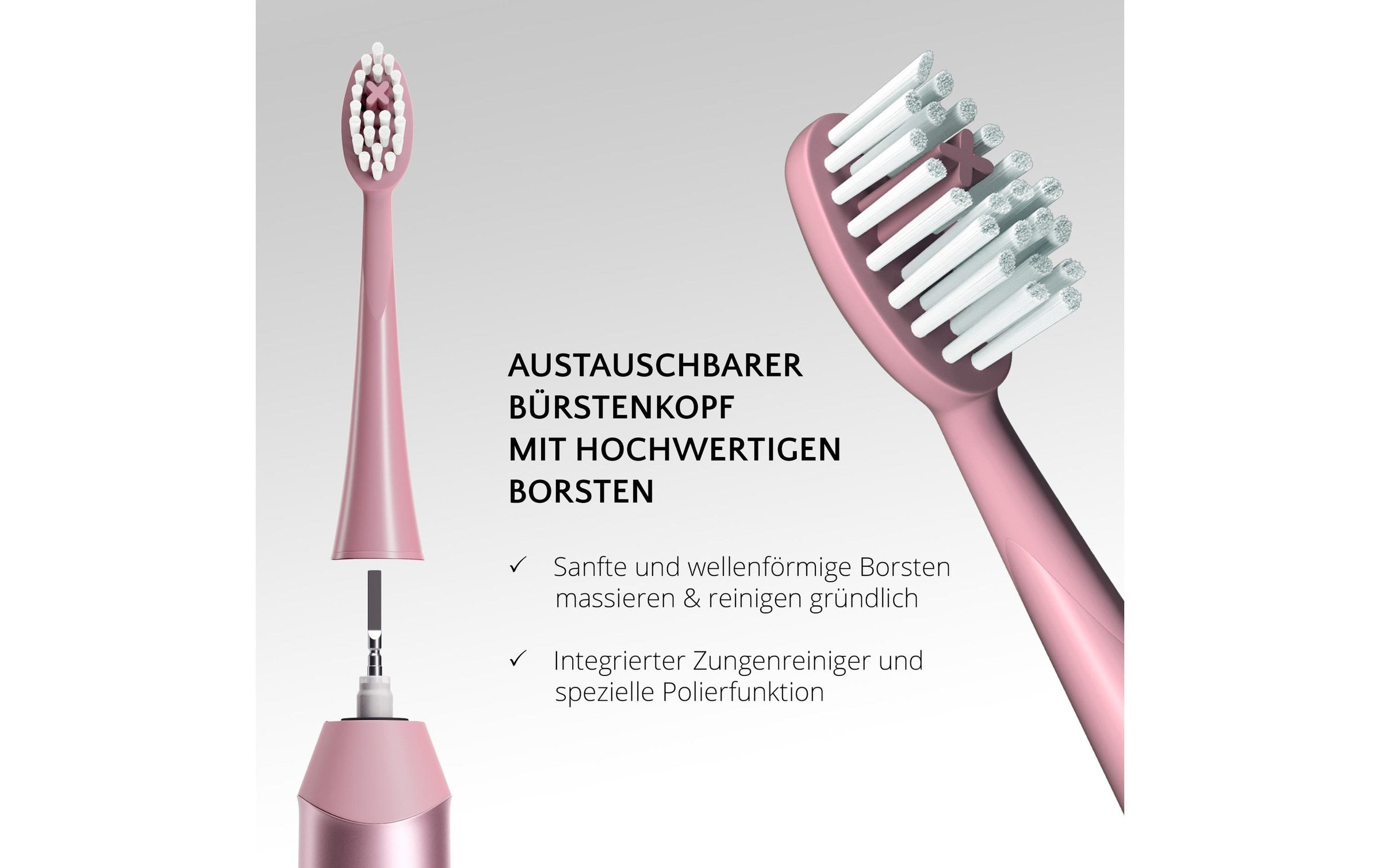 AILORIA »Schallzahnbürste Shine Bright Set« Brosse à dents sonique édition été avec étui