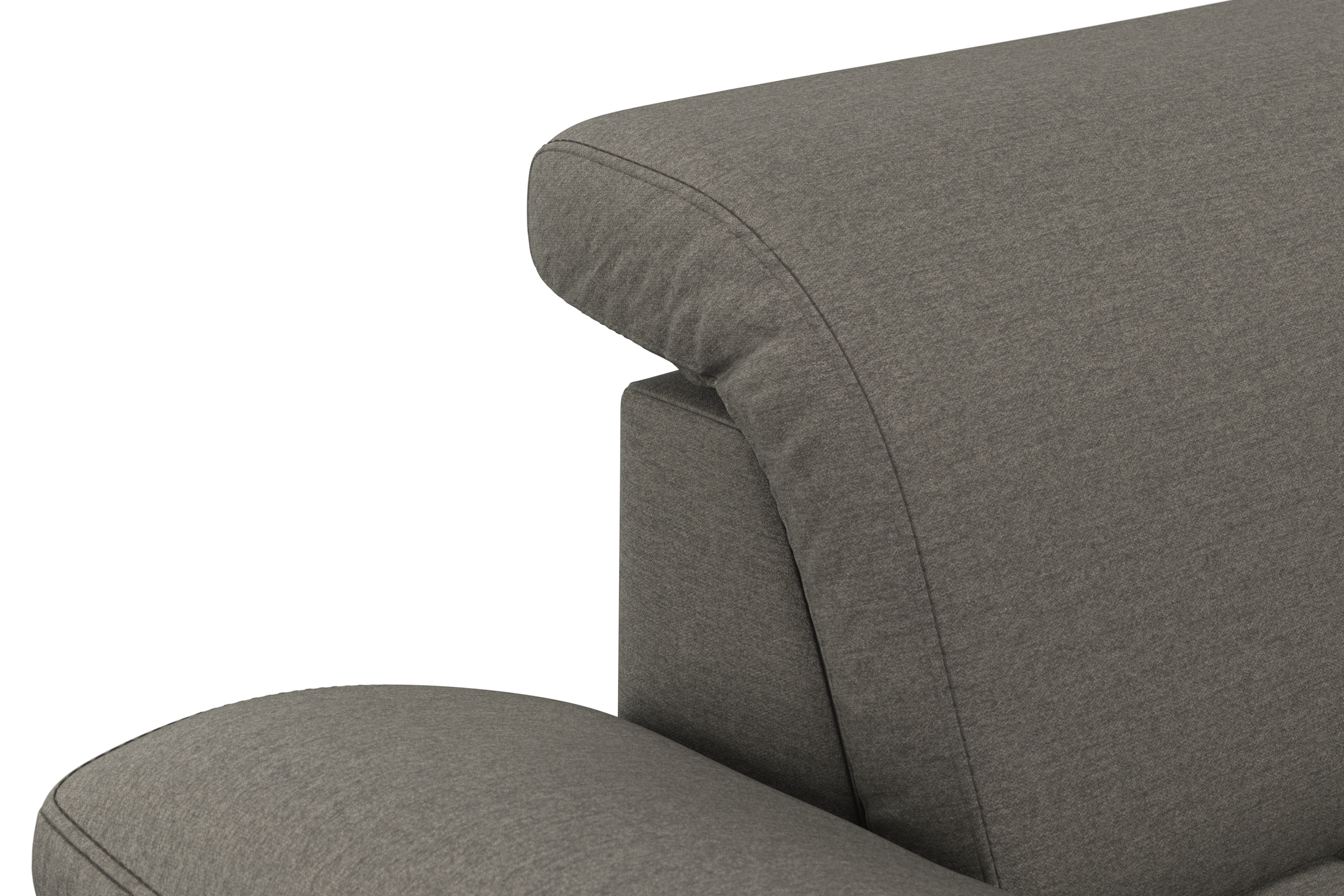 sit&more Ecksofa »Cool L-Form« wahlweise mit Kopfteilverstellung und Vorziehsitz, motorisch