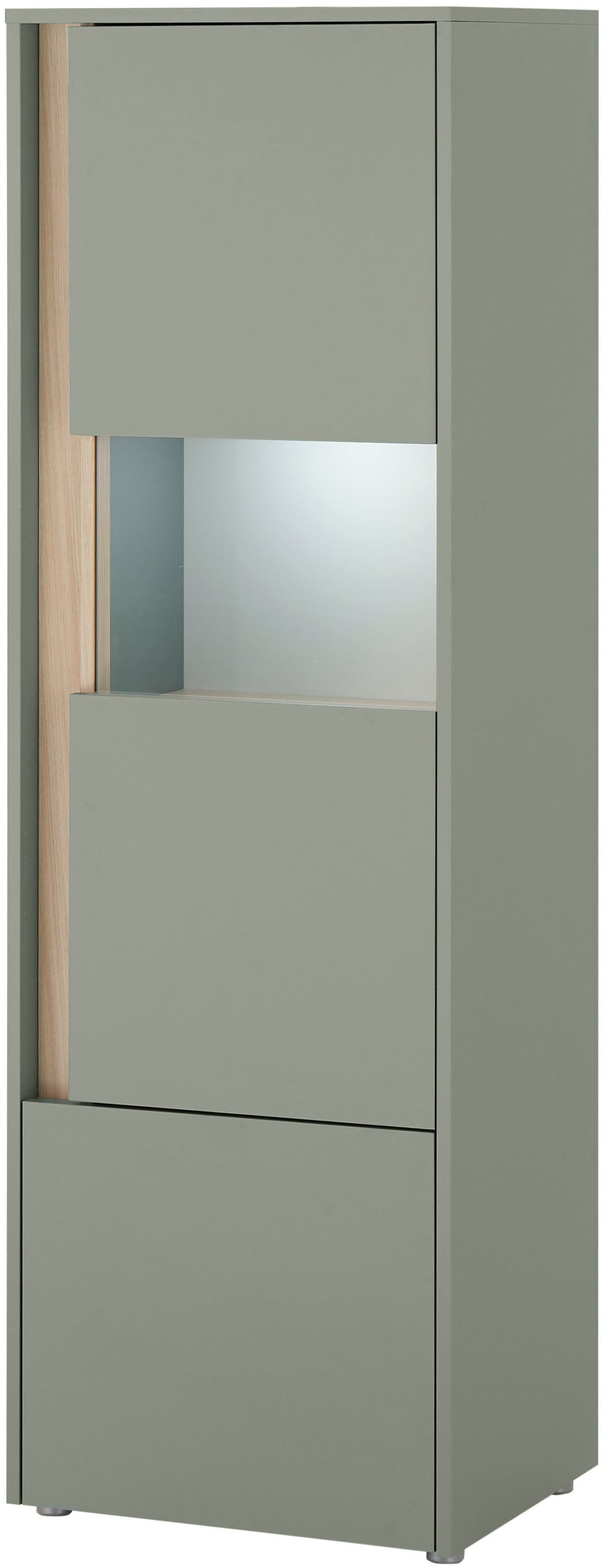 Home affaire Vitrines »City/Giron, moderner Hochschrank, Glasvitrine« zeitlos, modern, ausreichend Stauraum, vielseitig einsetzbar