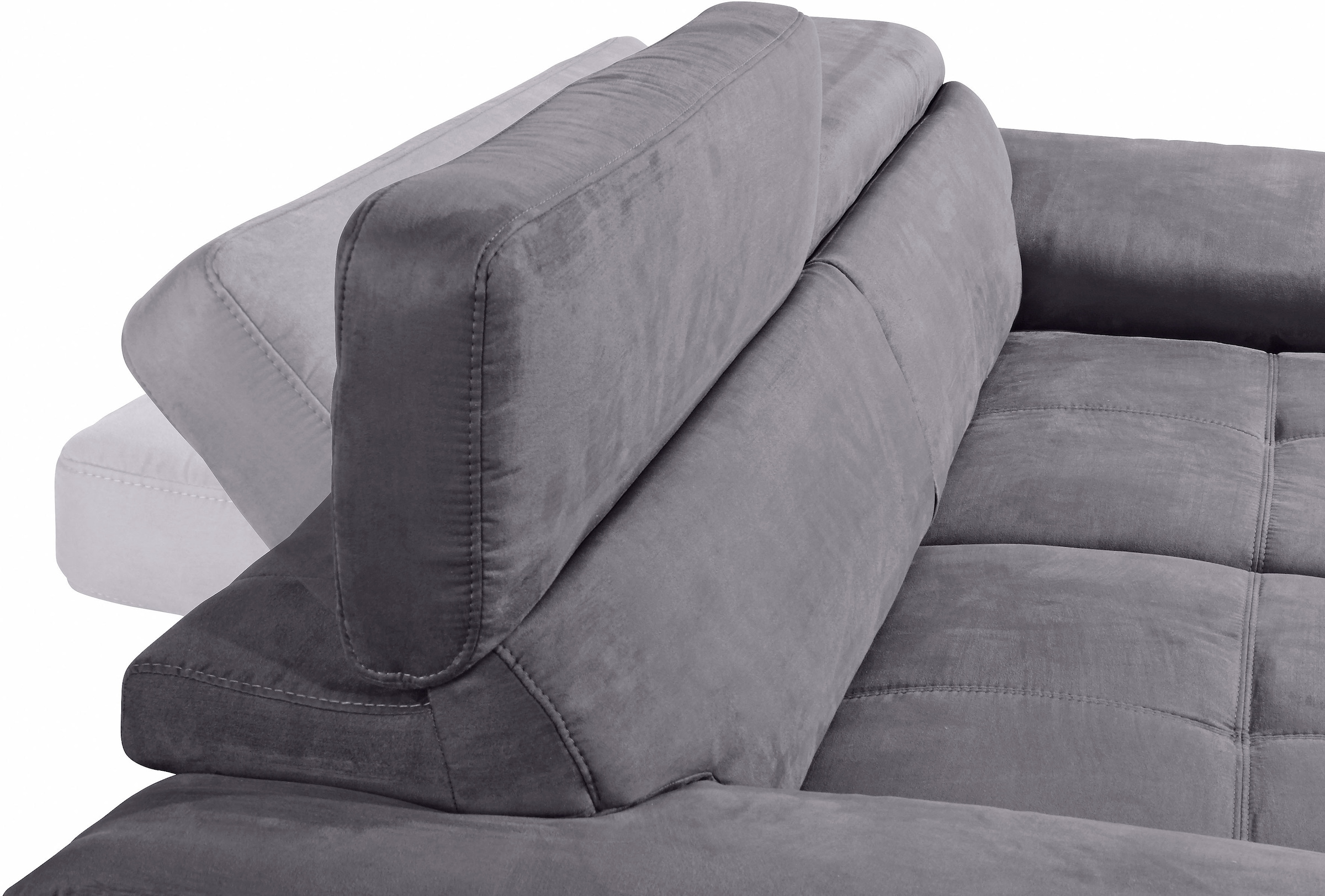 COTTA »Speedway« Big-Sofa mit Kopfteilverstellung