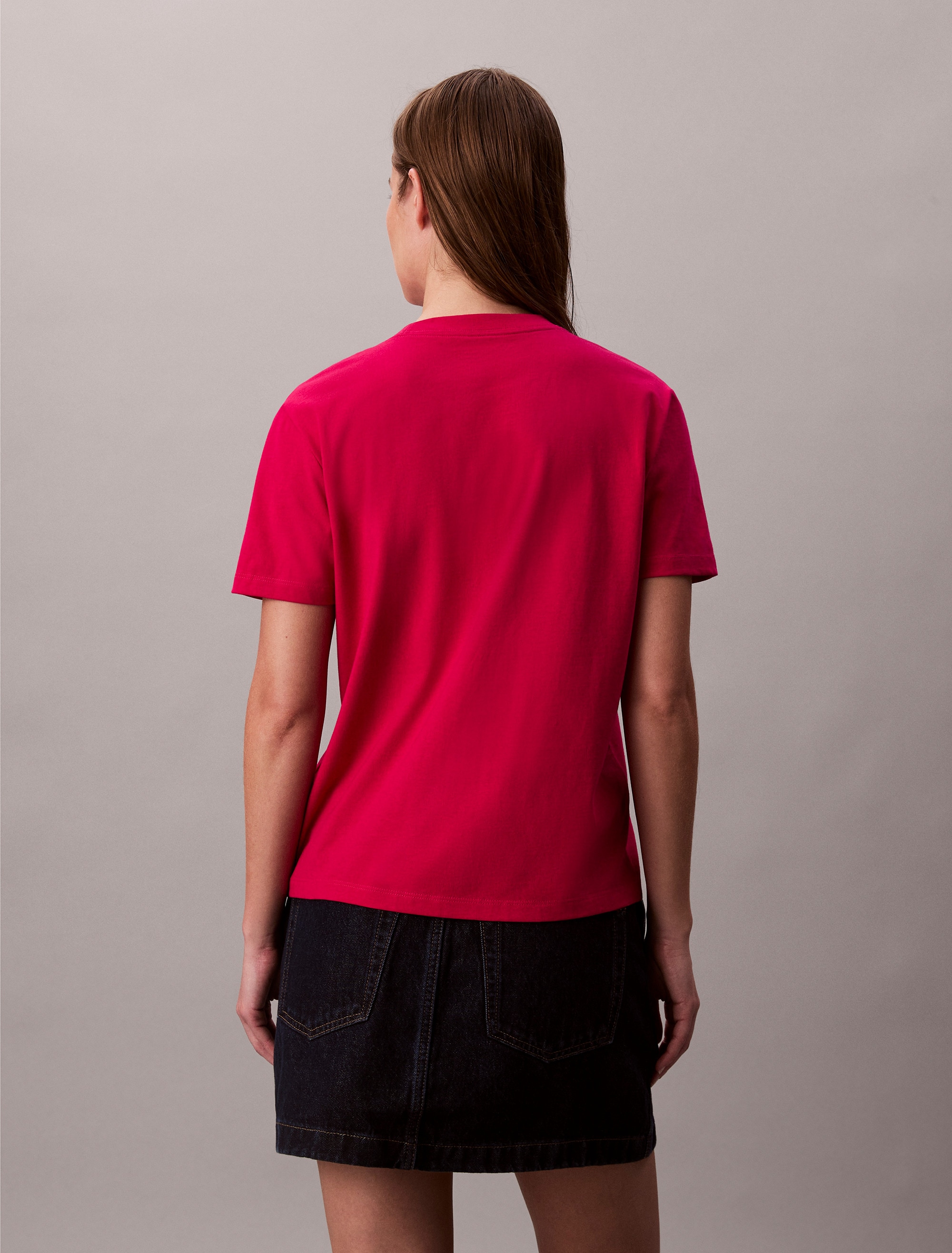 Calvin Klein Jeans T-Shirt »HERO SS CLASSIC MONOLOGO CNECK T«, mit grossem CK-Print