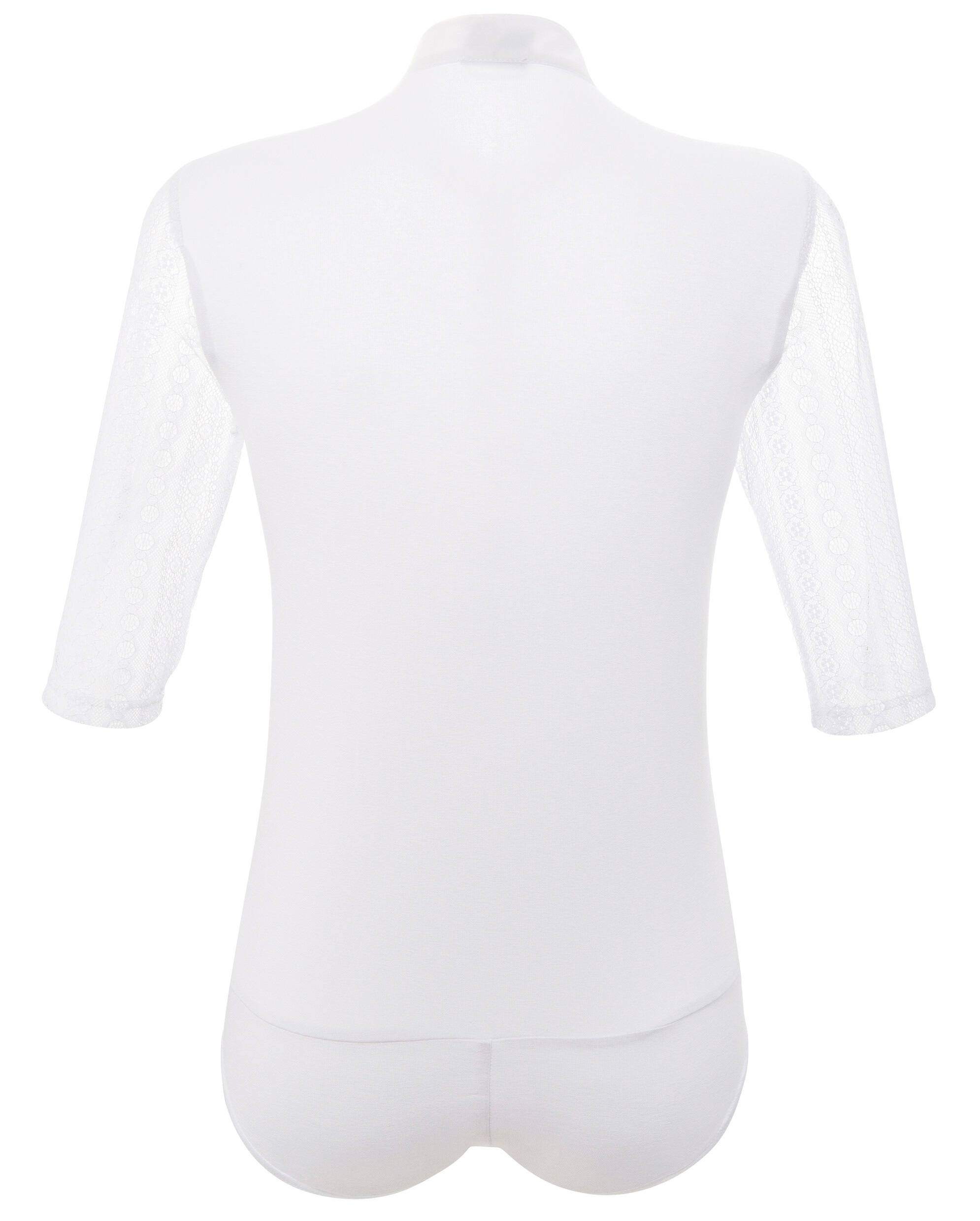 Turi Landhaus Shirtbody, Damen, mit blickdichtem Vorder- und Rückenteil