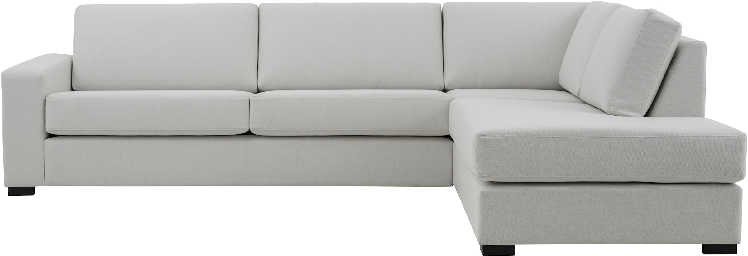 Home affaire Ecksofa »Branwell«, Breite 304 cm, Struktur fein, mit Wellenunterfederung