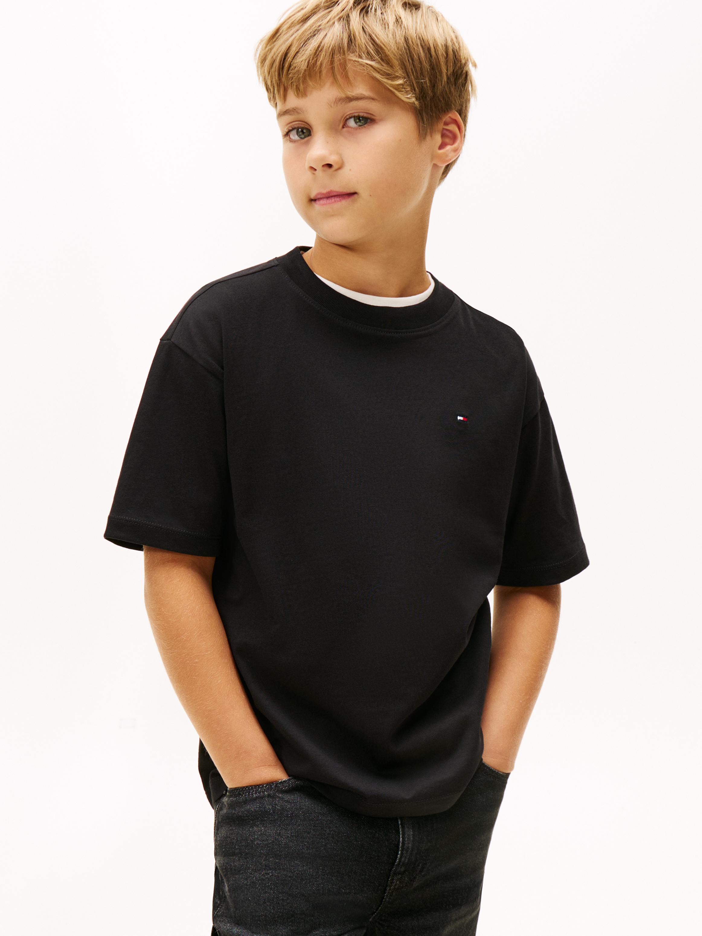 Image of Tommy Hilfiger T-Shirt Regular fit, für Kinder bis 16 Jahre